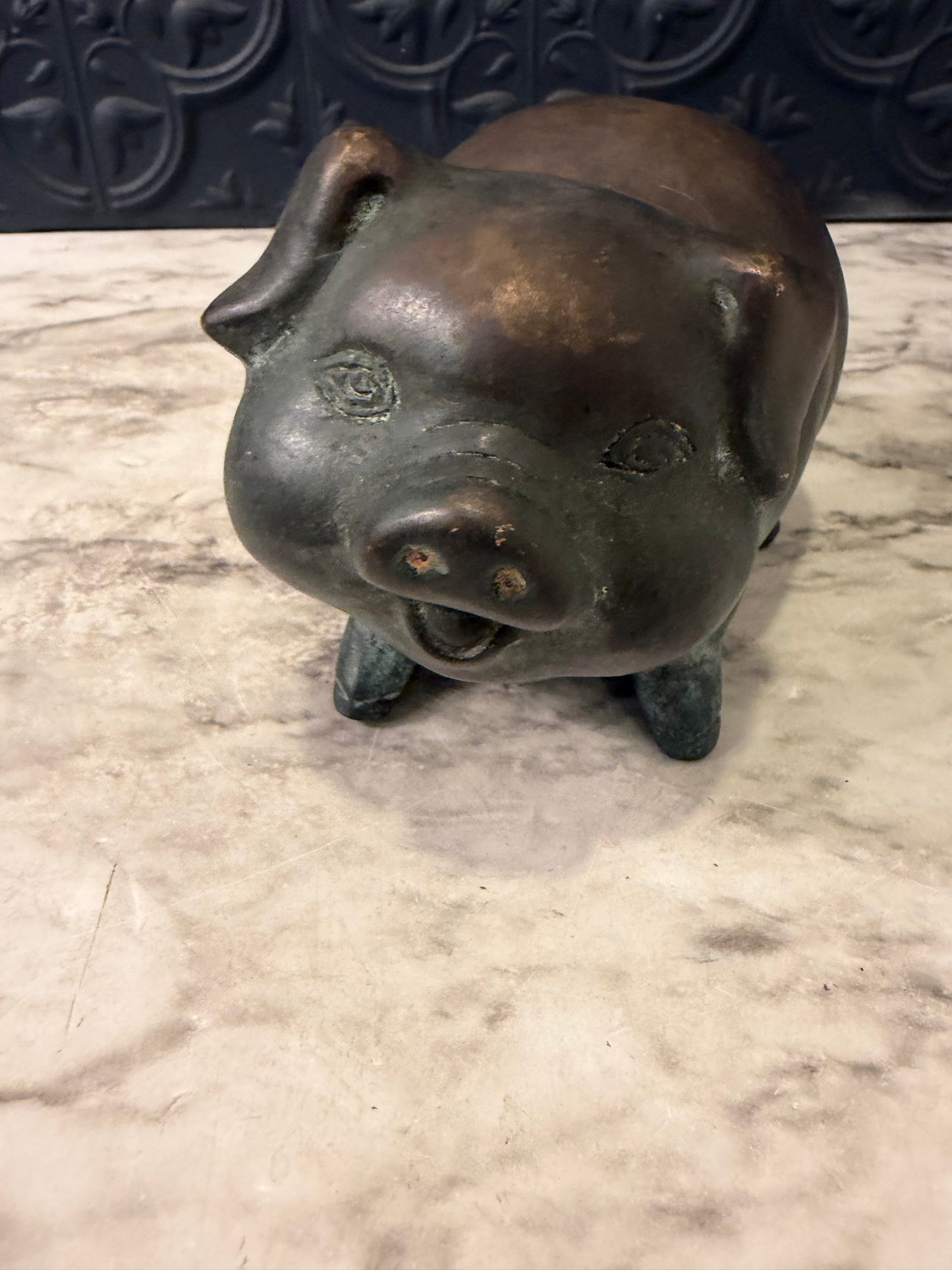 Heavy Metal Pig Possibly Brass