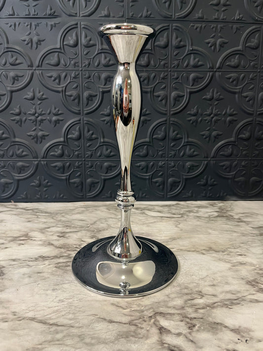 Partylite Tall Silver Plate Candle Holder