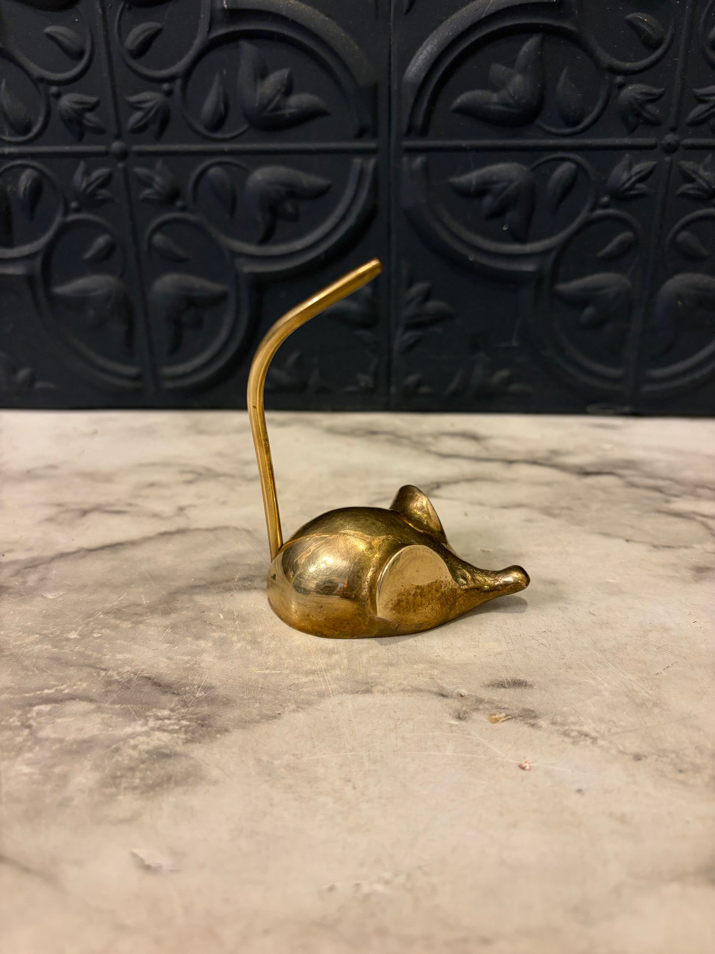 Brass Mouse 3"