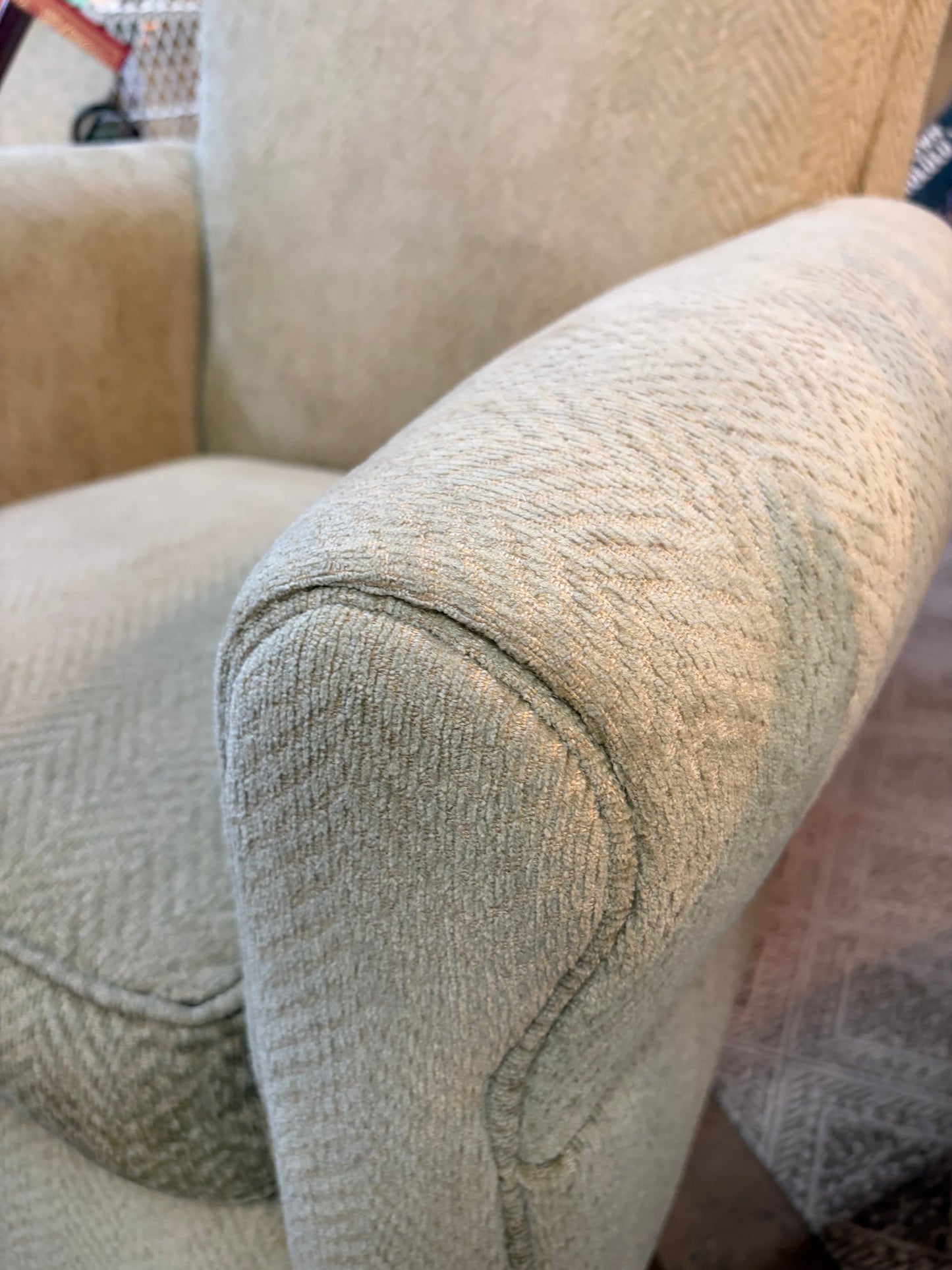 Greenish Tan Arm Chair JC Penny