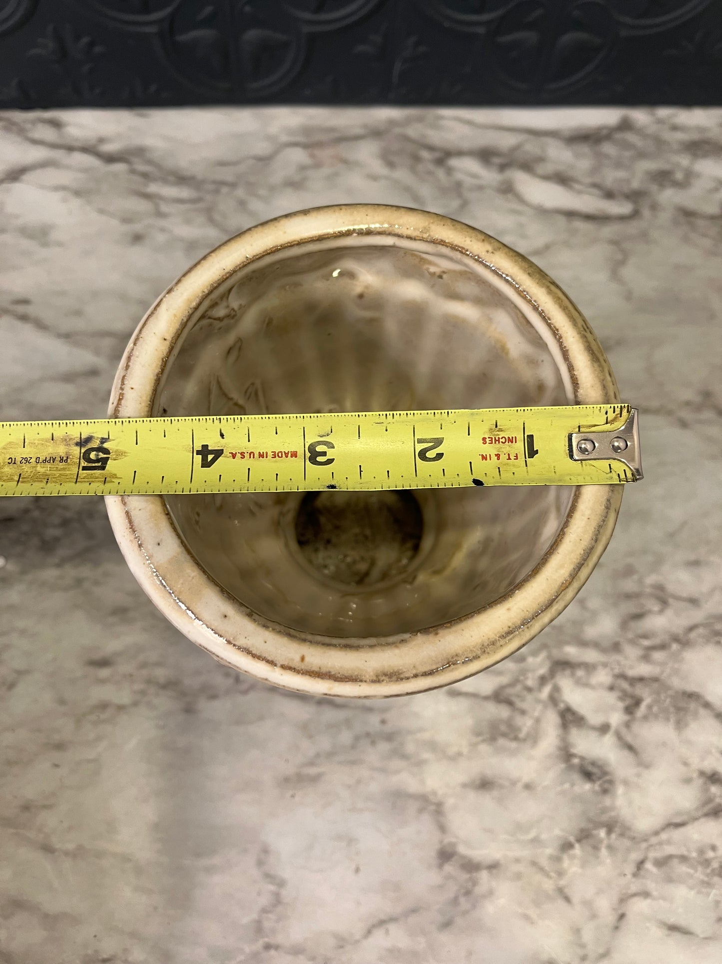 Small Cream Urn Planter