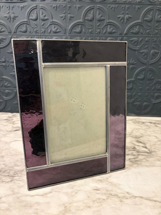 Purple Stained Glass Frame