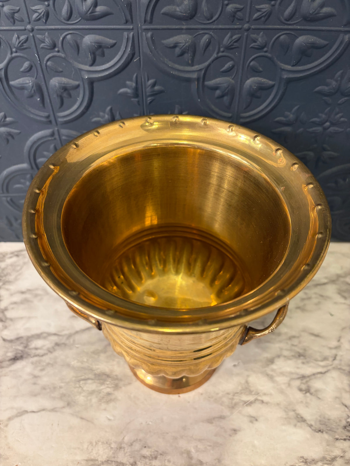 7.5" Brass Champagne Bucket