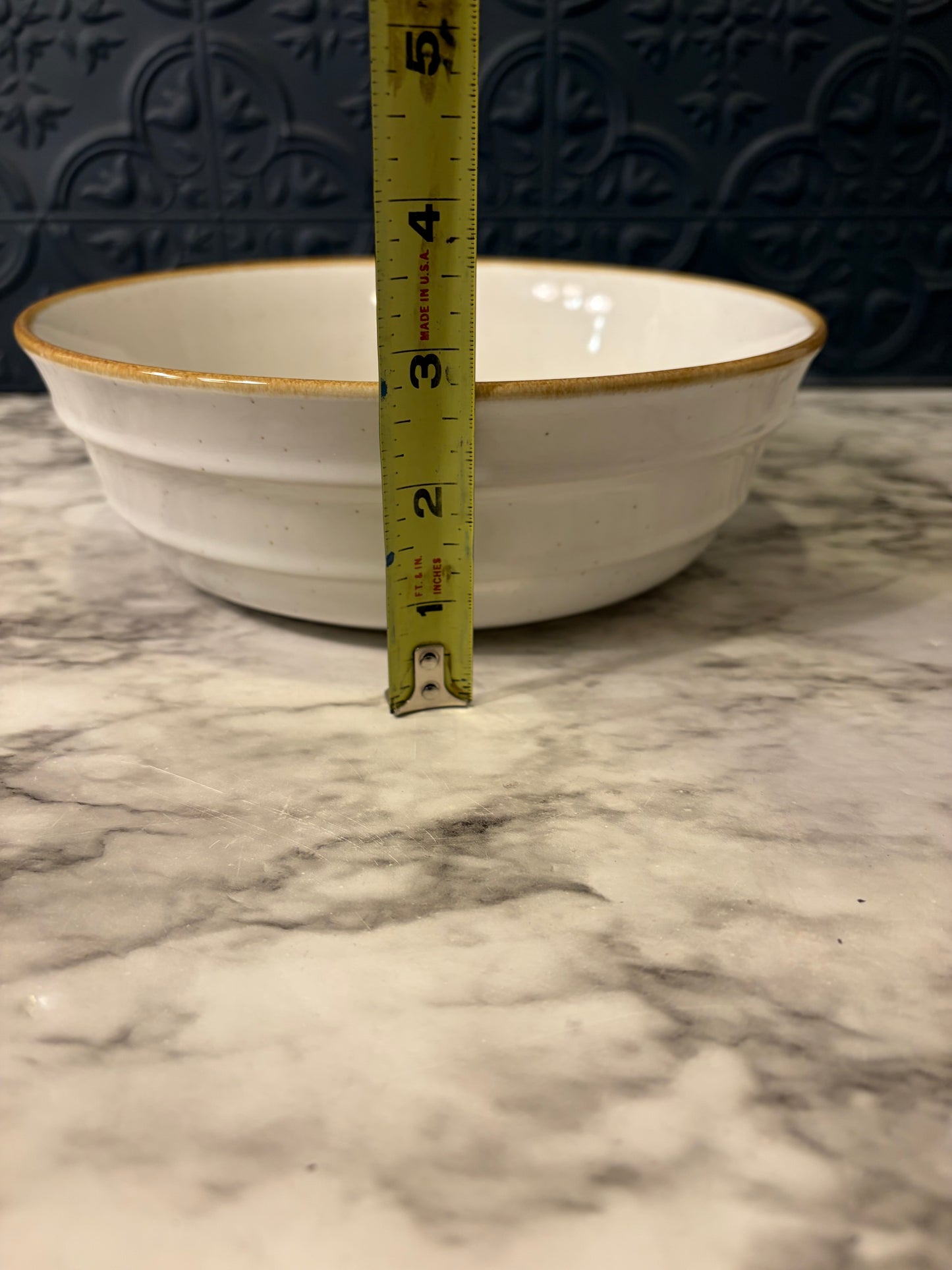 Japanese Stone Glaze Cream Bowl