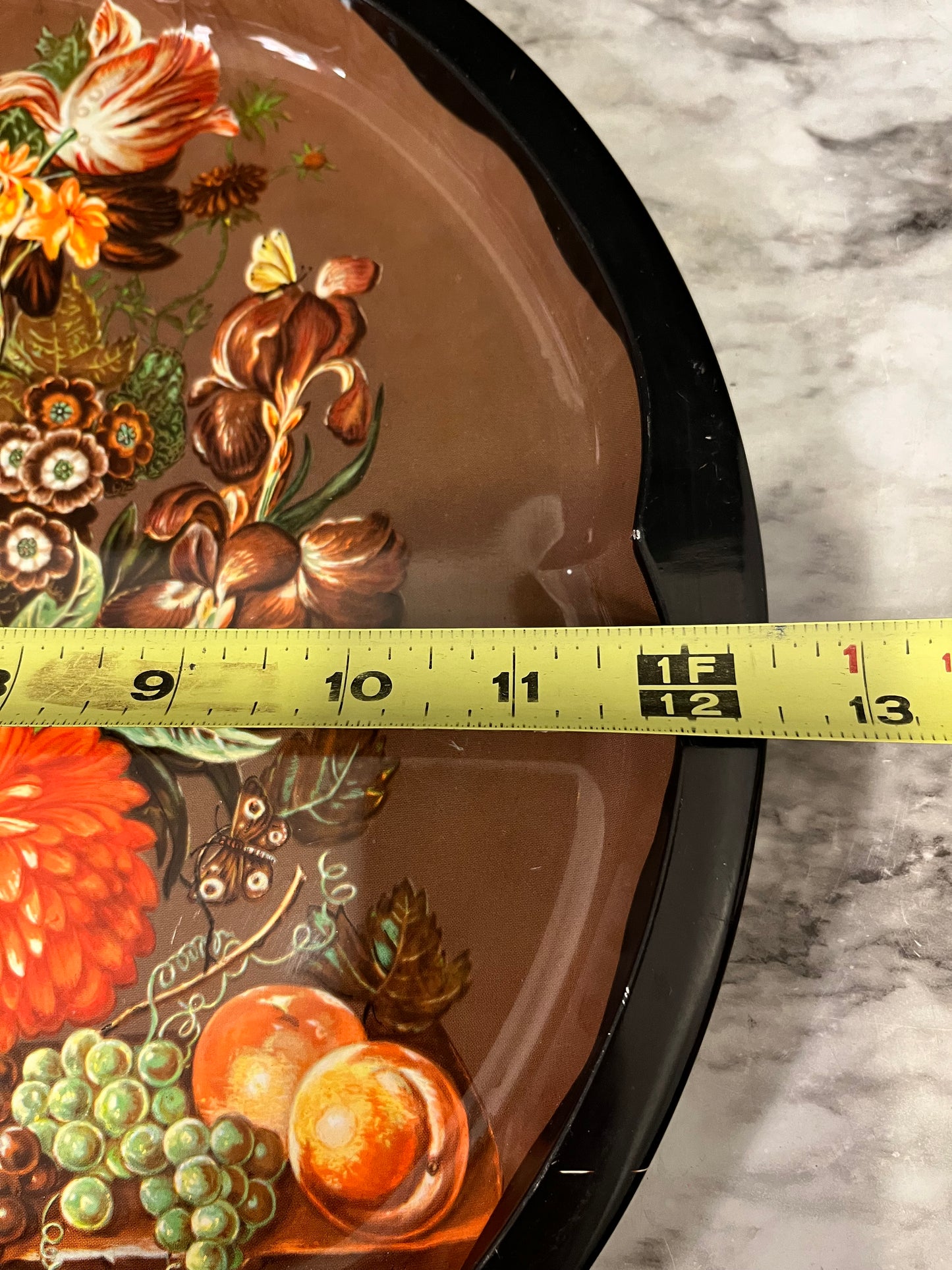 Daher Floral Tin Tray