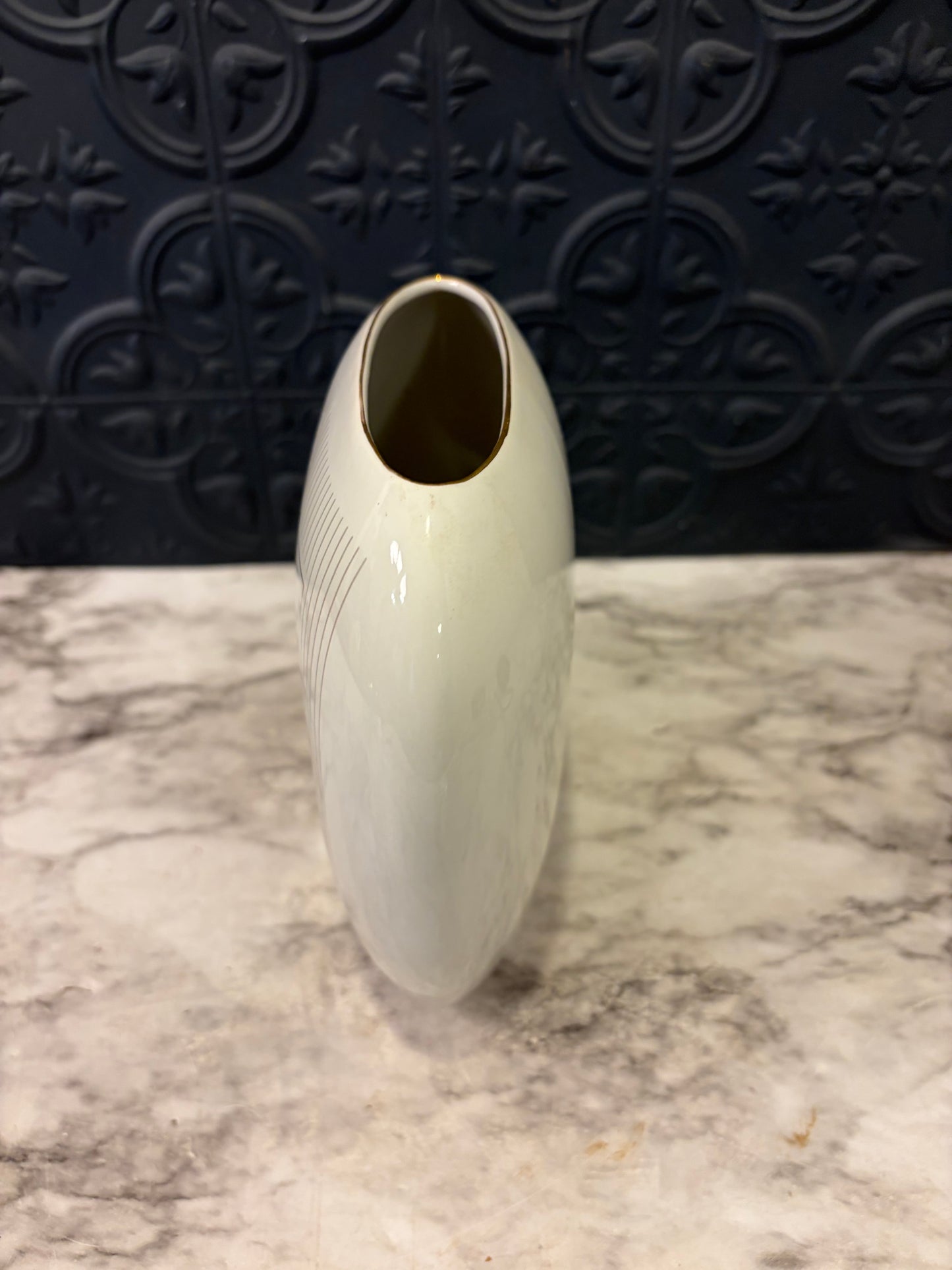Purple Iris Otagiri Vase