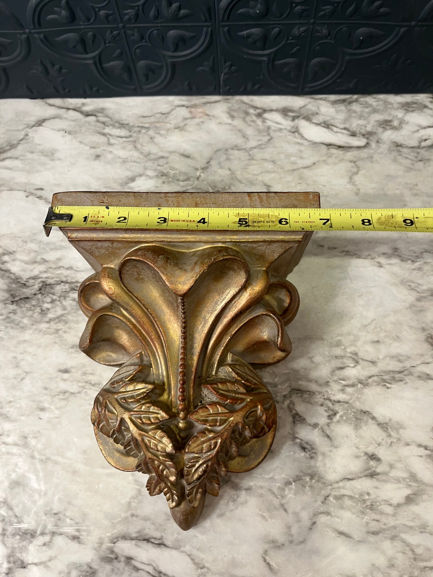 Champagne Colored Wall Ledge