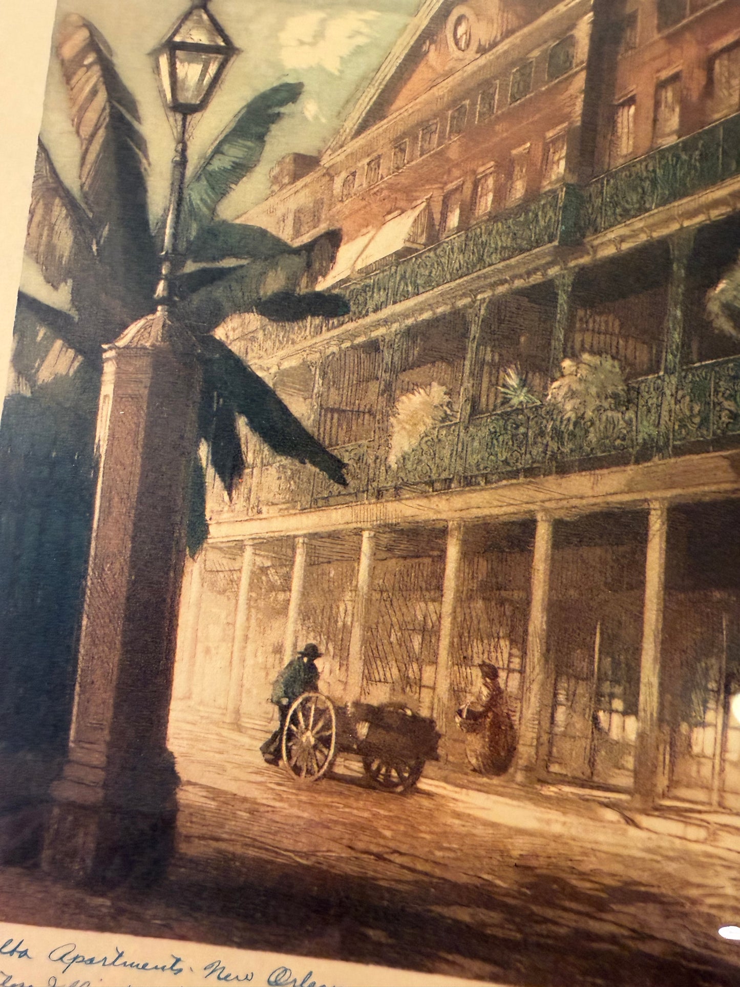 Pontalba Apartments Print