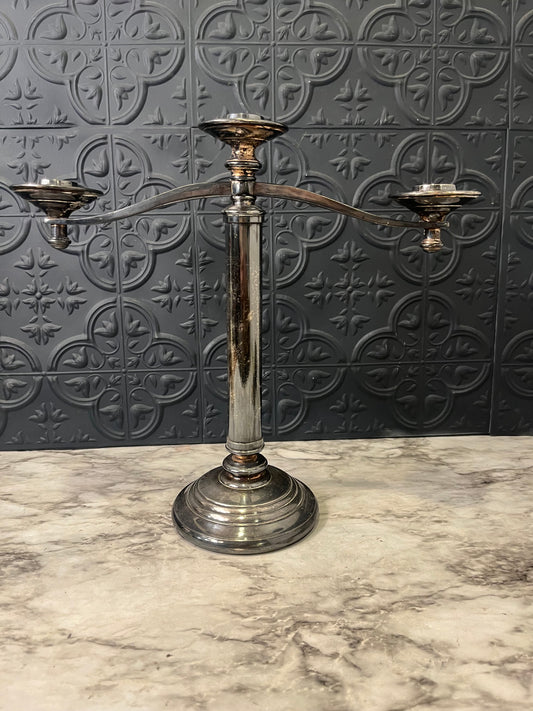 Restoration Hardware Silver Plate Candelabra