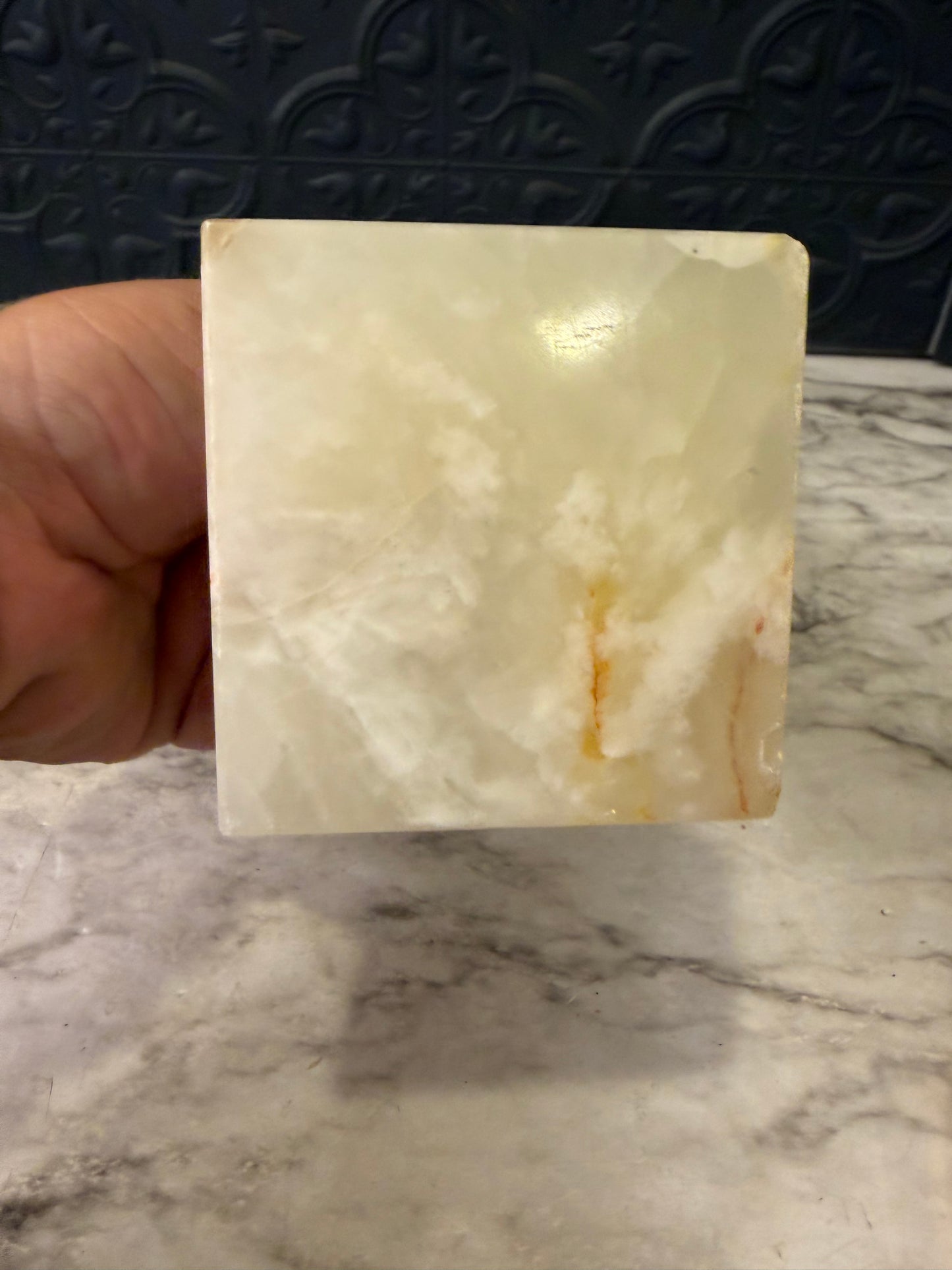 3" Onyx Stone Pyramid