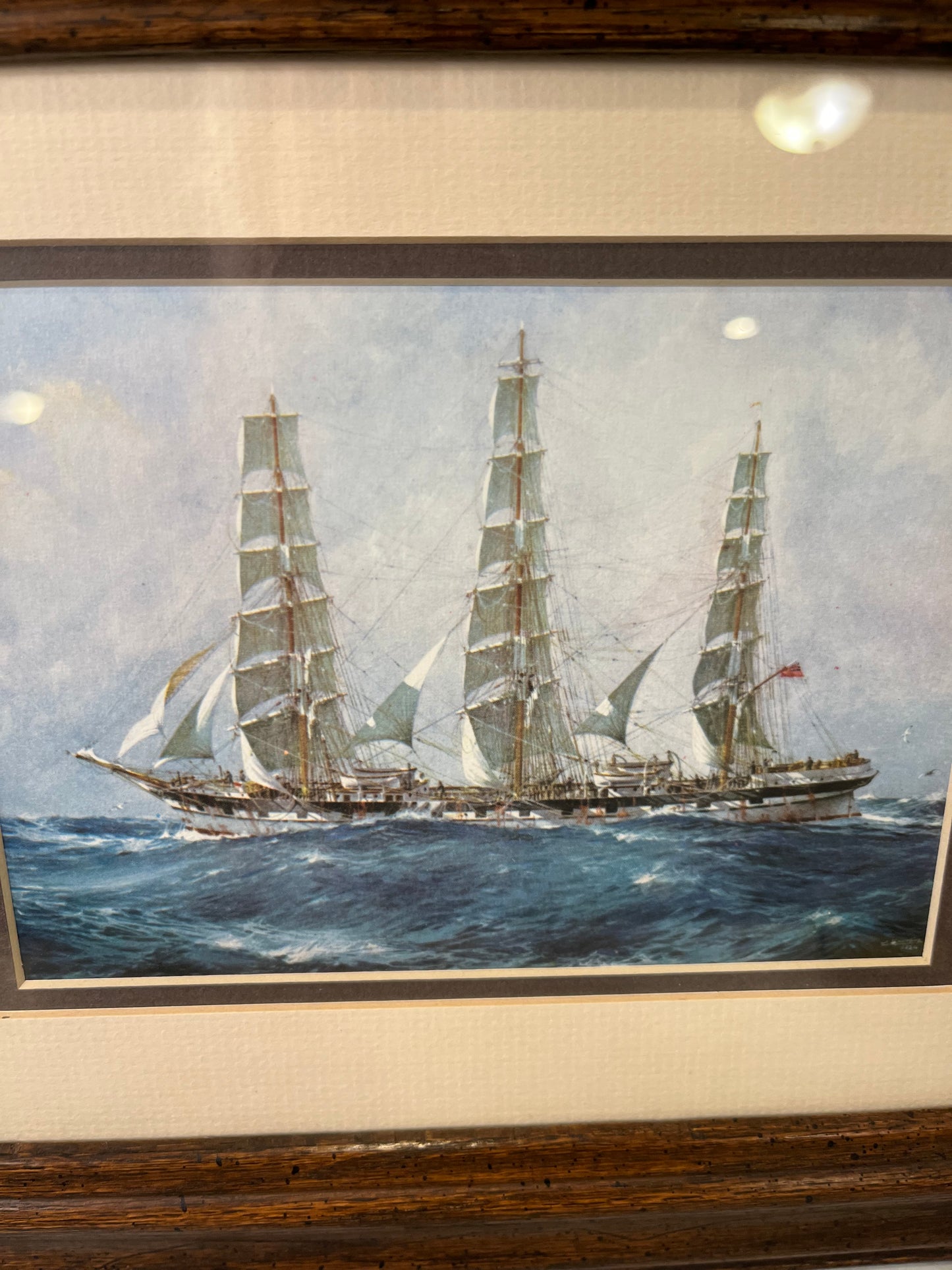 Framed print of Ship Cromdale