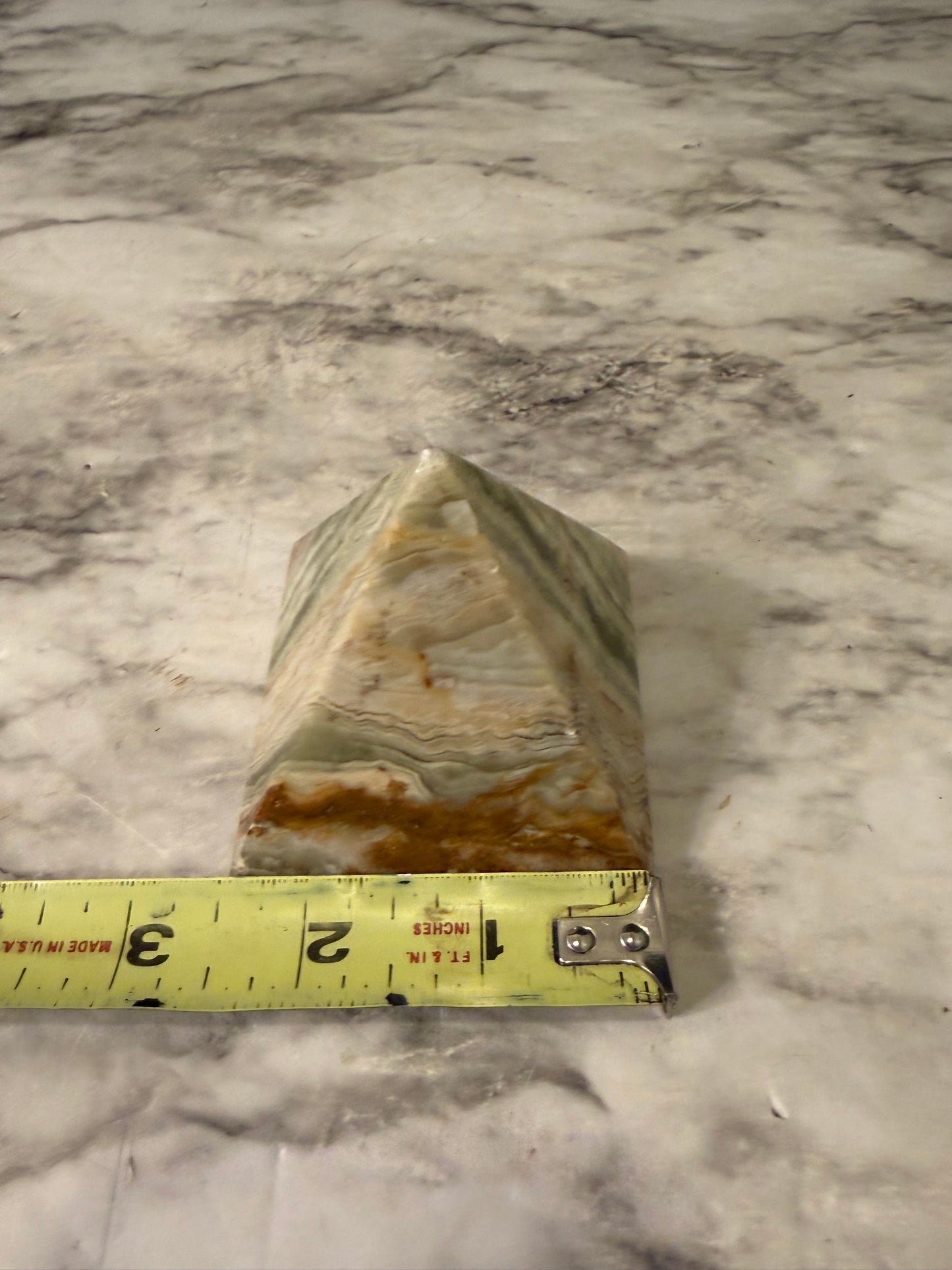 2.5" Onyx Stone Pyramid