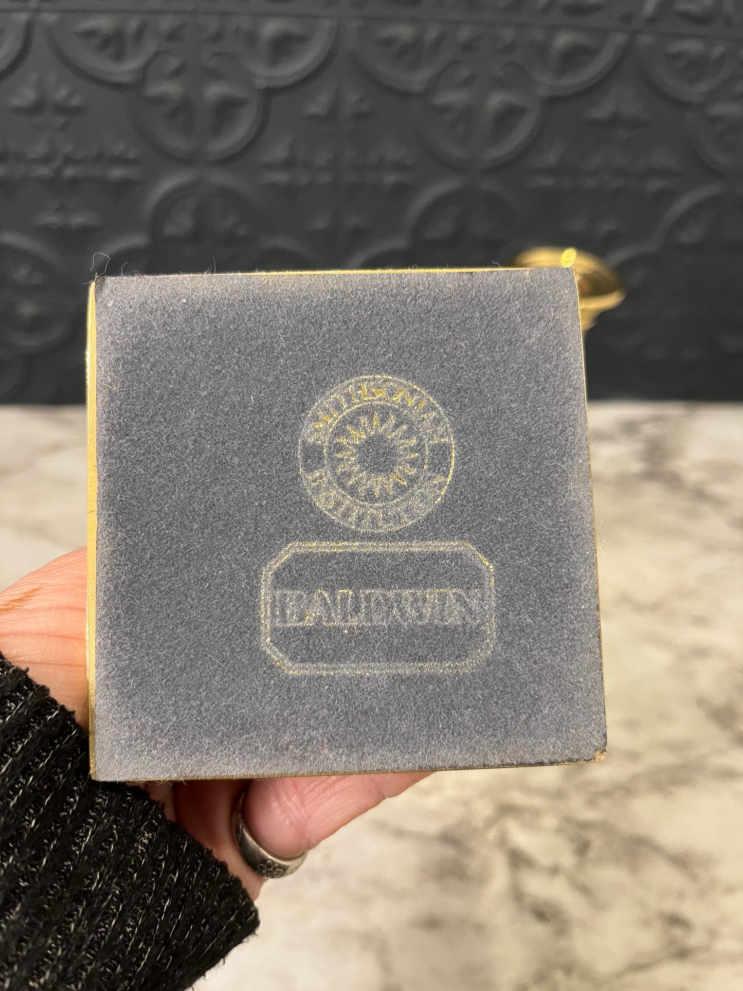 Brass Column Candle Holders Set of 2