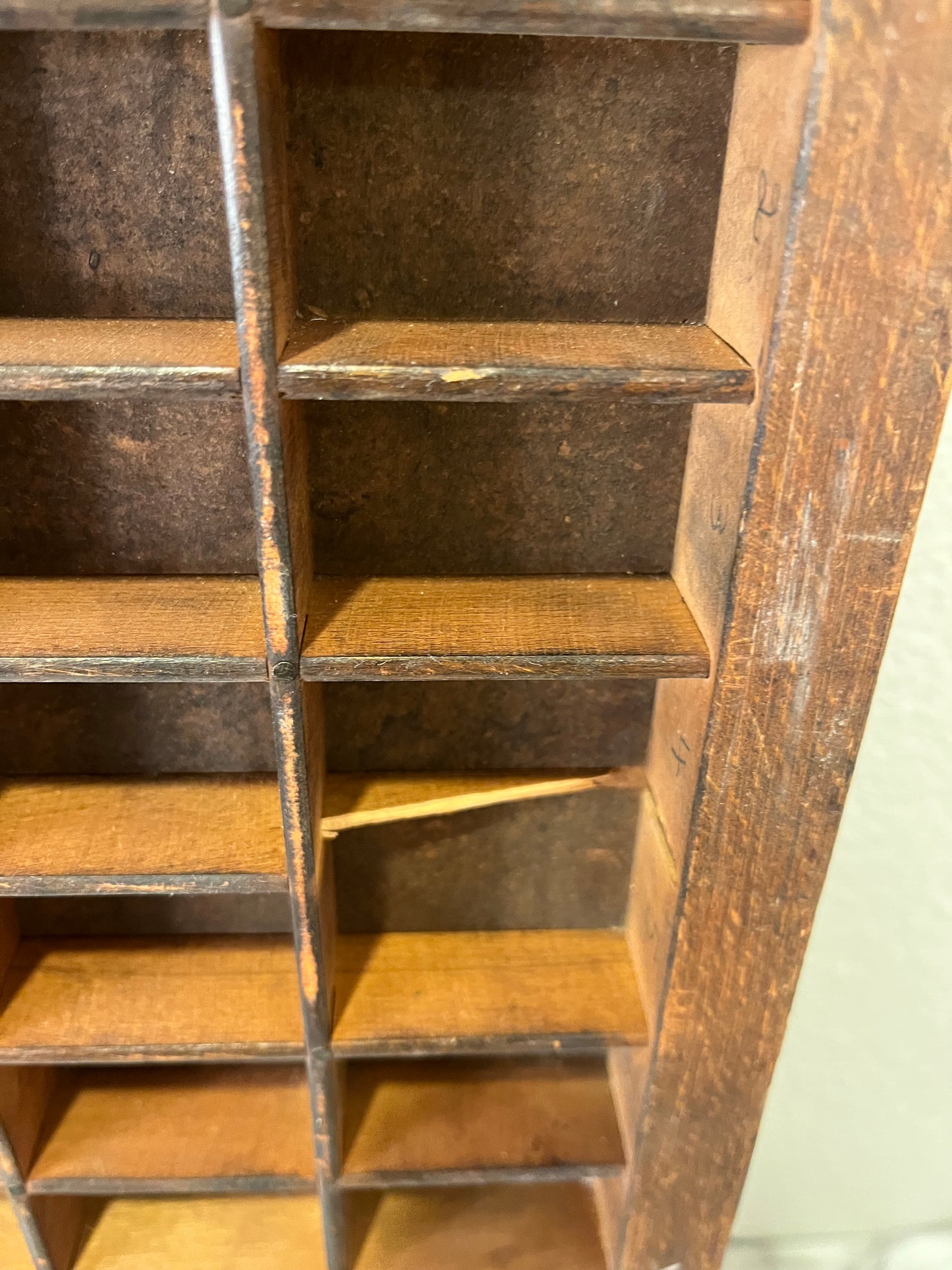 Vintage Letter Press Drawer