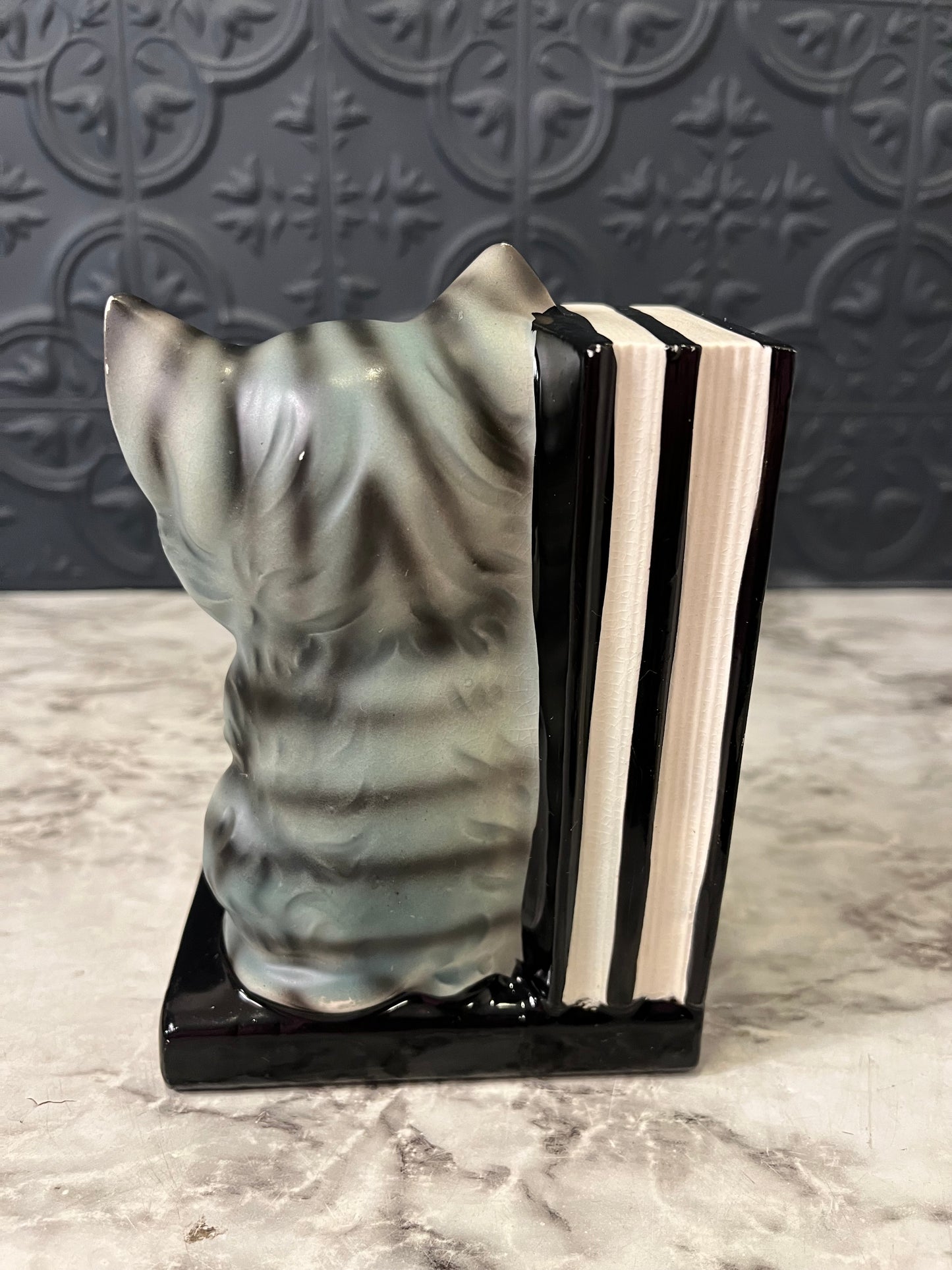 Tabby Cat Book end only 1