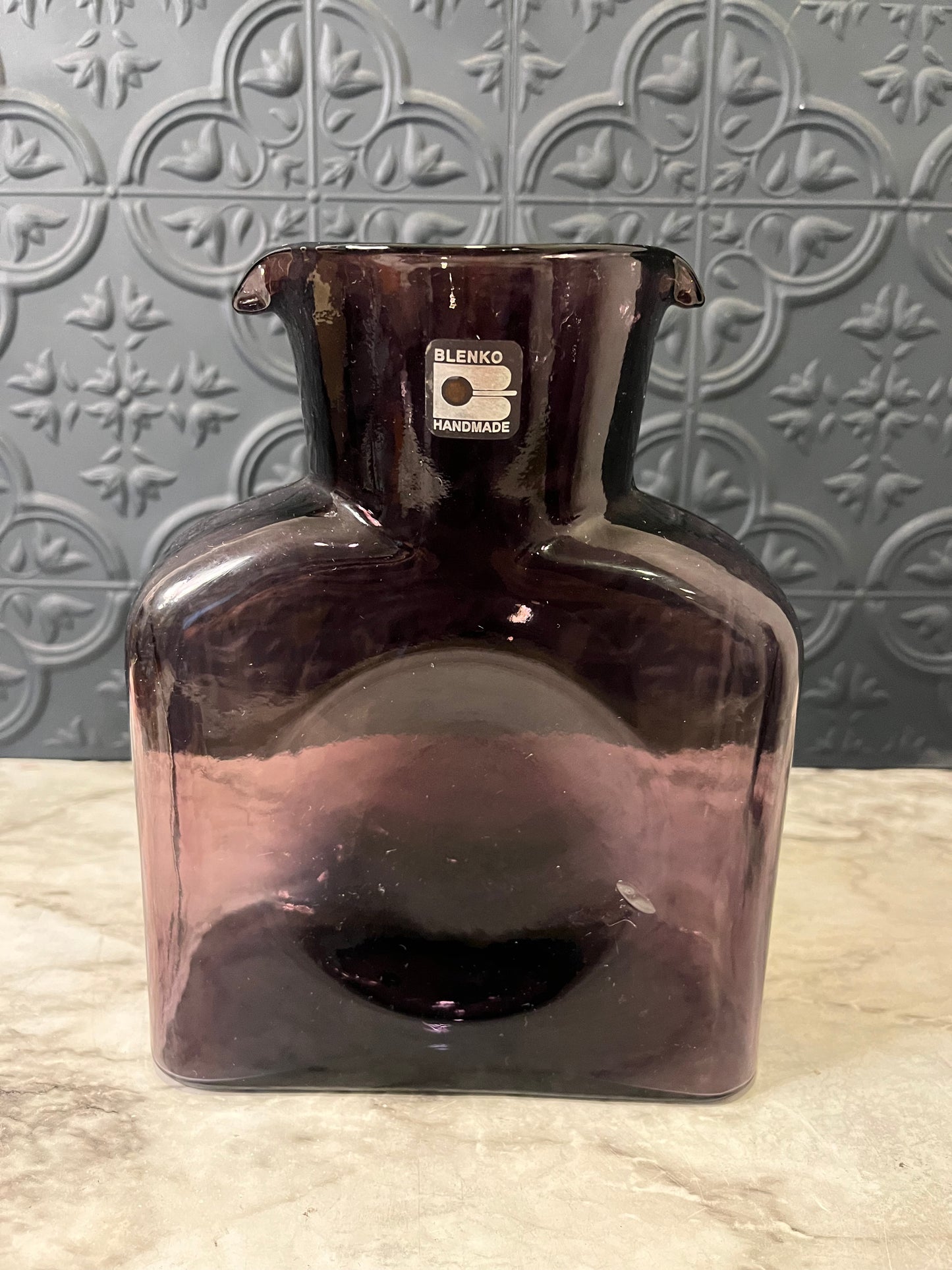 Blenko Amethyst pitcher