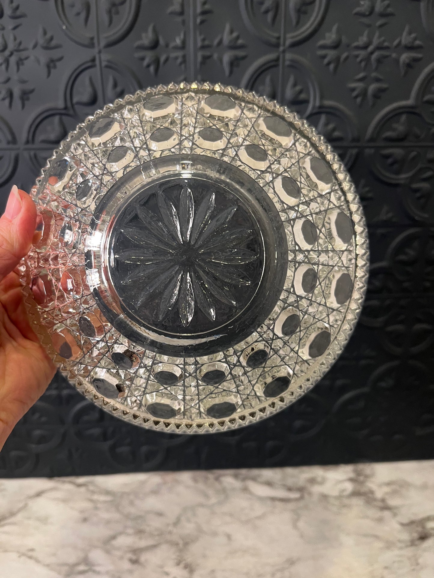 Federal Glass windsor Candy Dish with lid