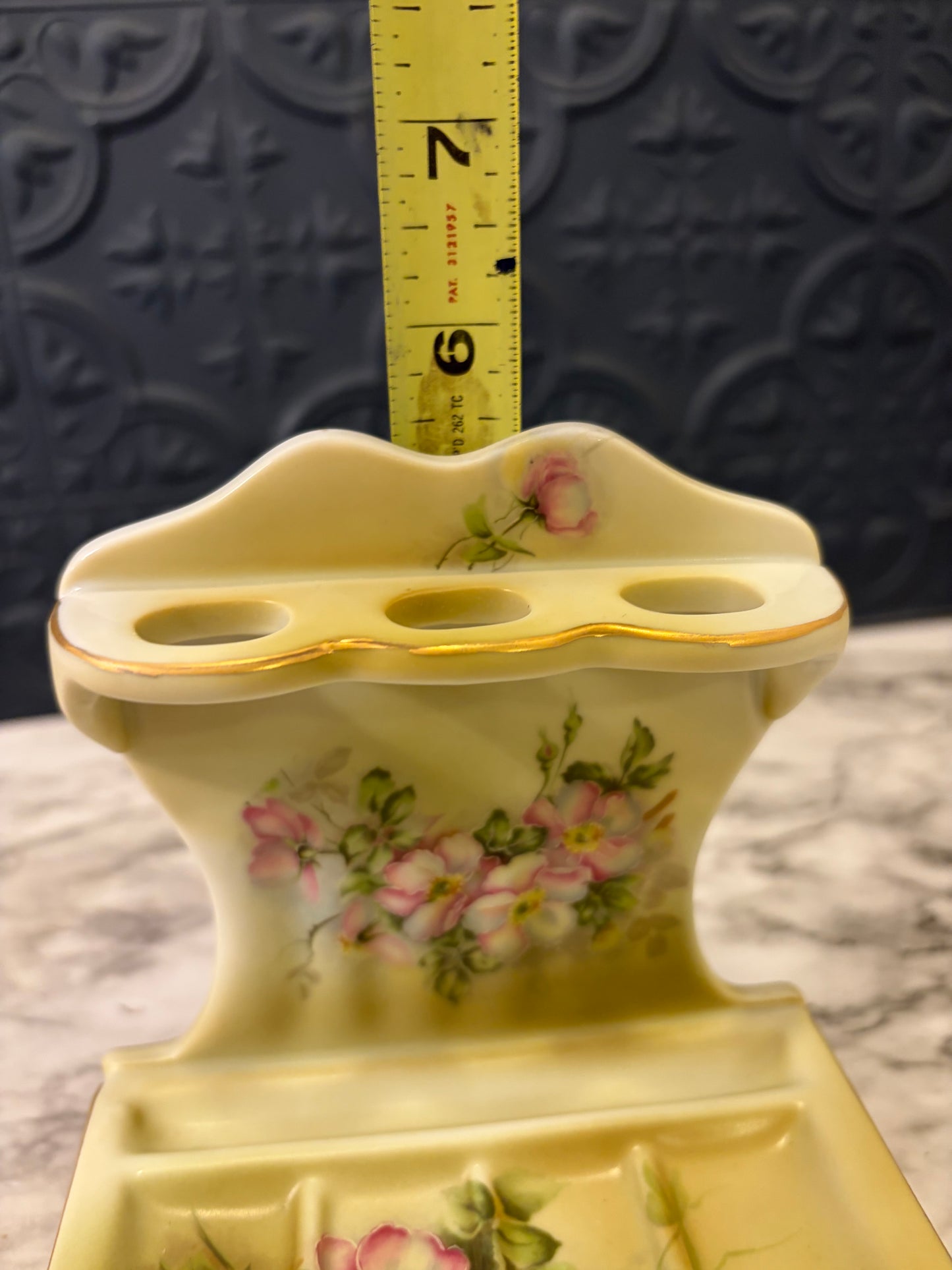 Nippon Porcelain Brush Soap Holder