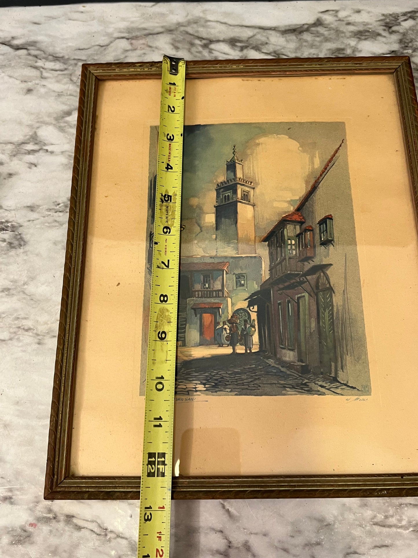 Print of Bab El Khadra Framed