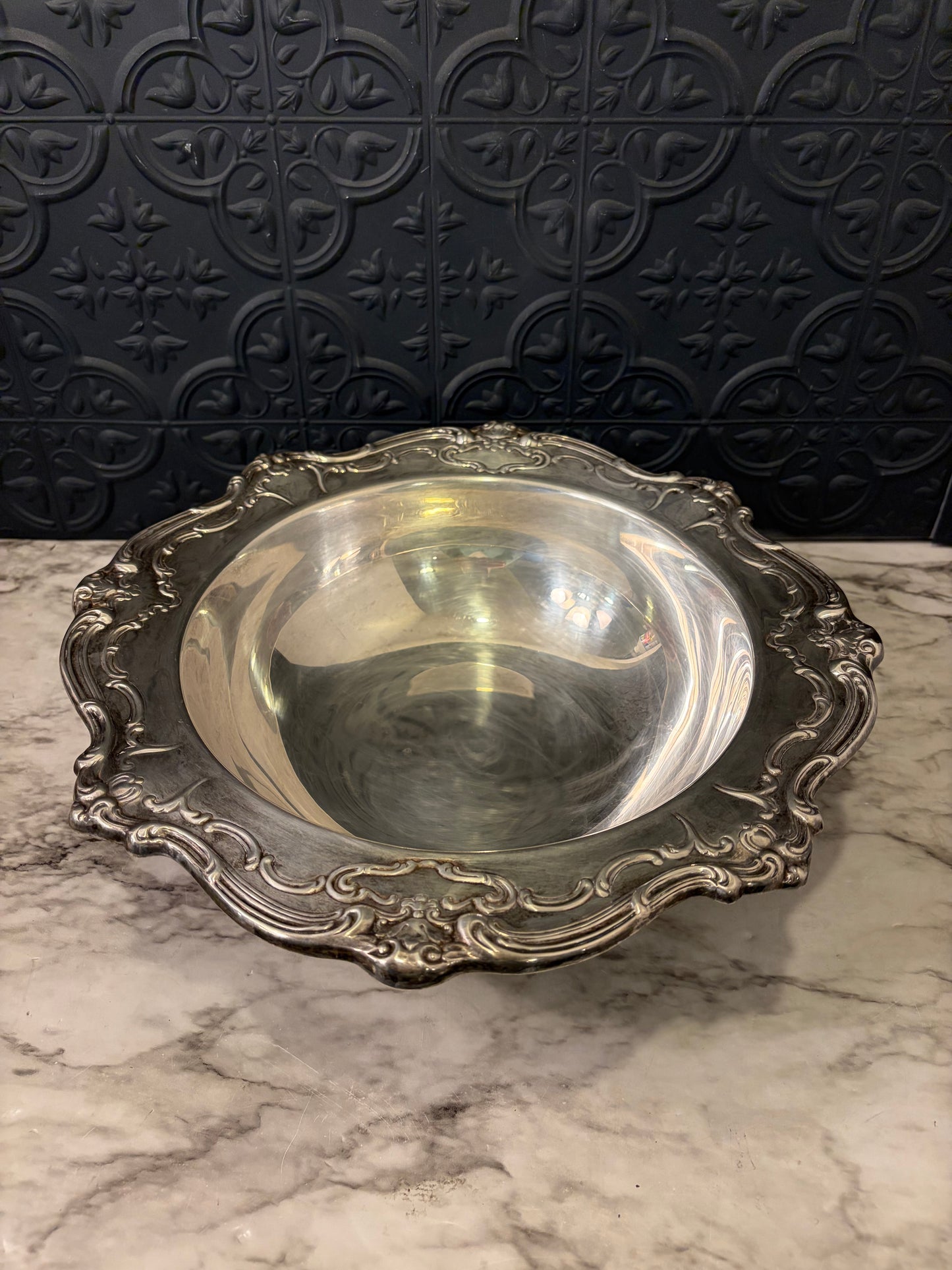 Gorham Silverplate Footed Bowl