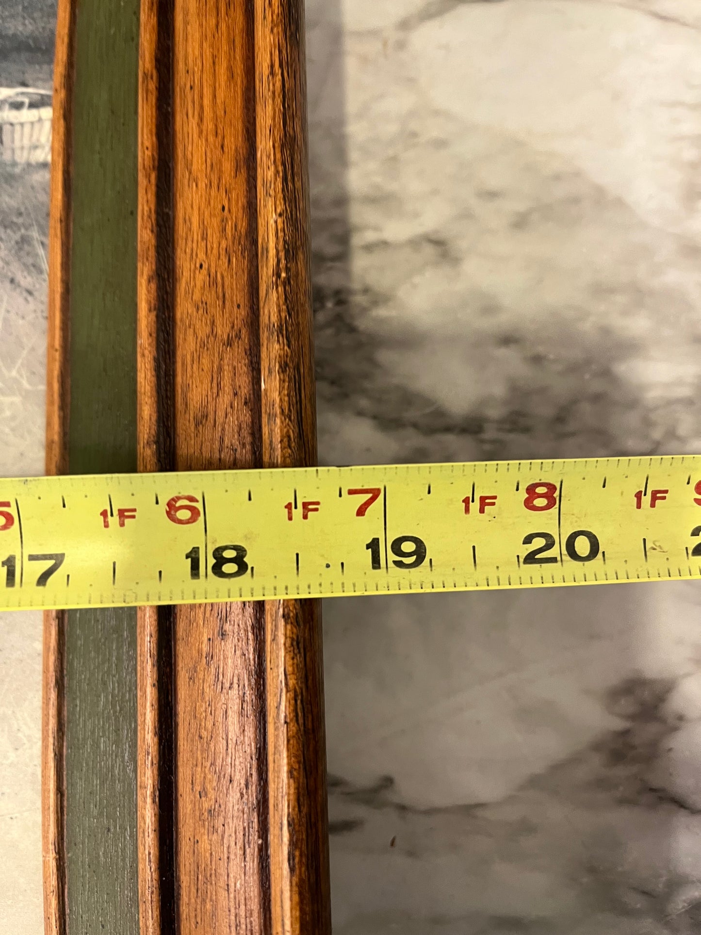 Harvest Print on Board Green Frame