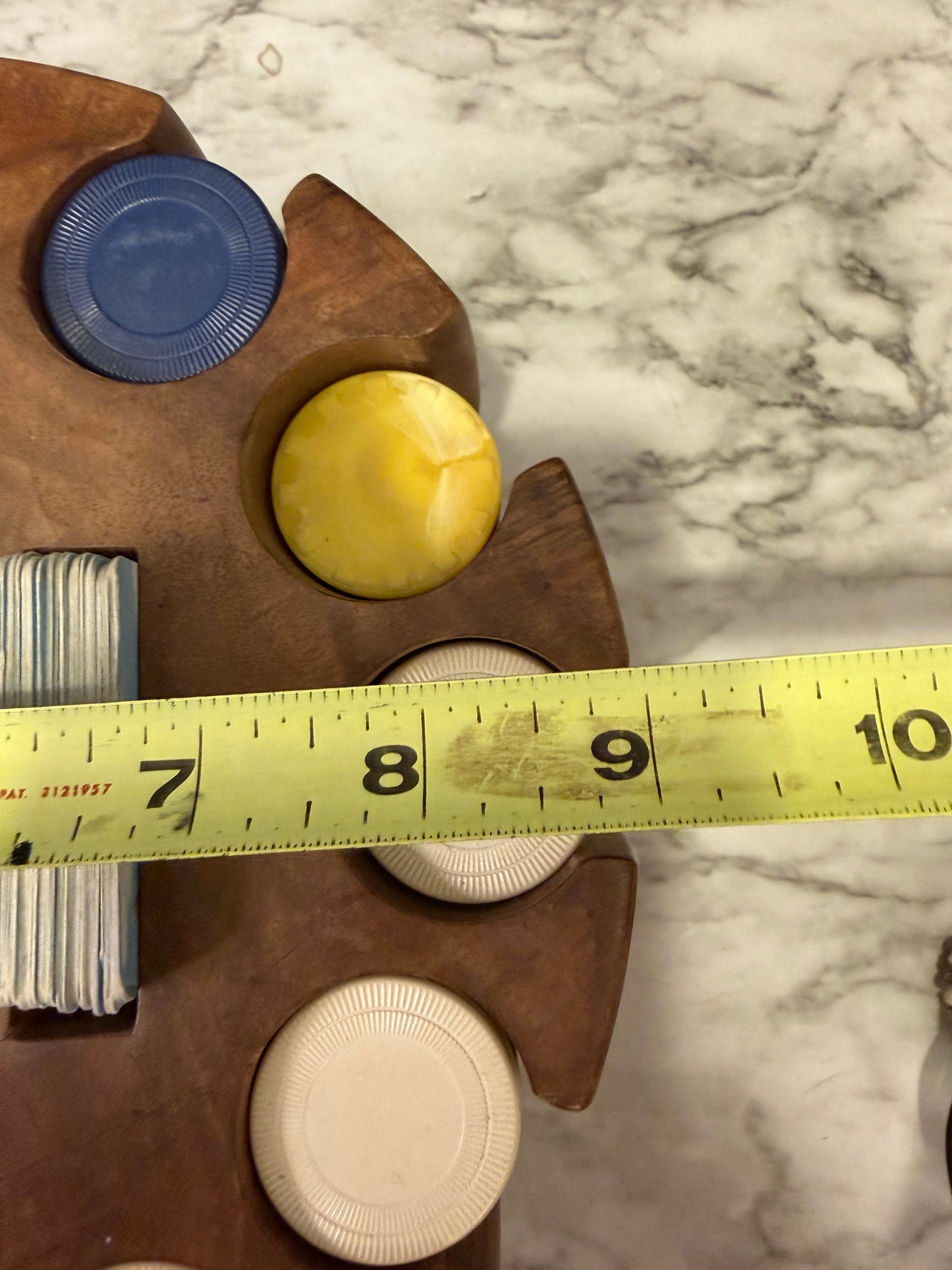 MCM Spinning Poker Chips and Cards Set