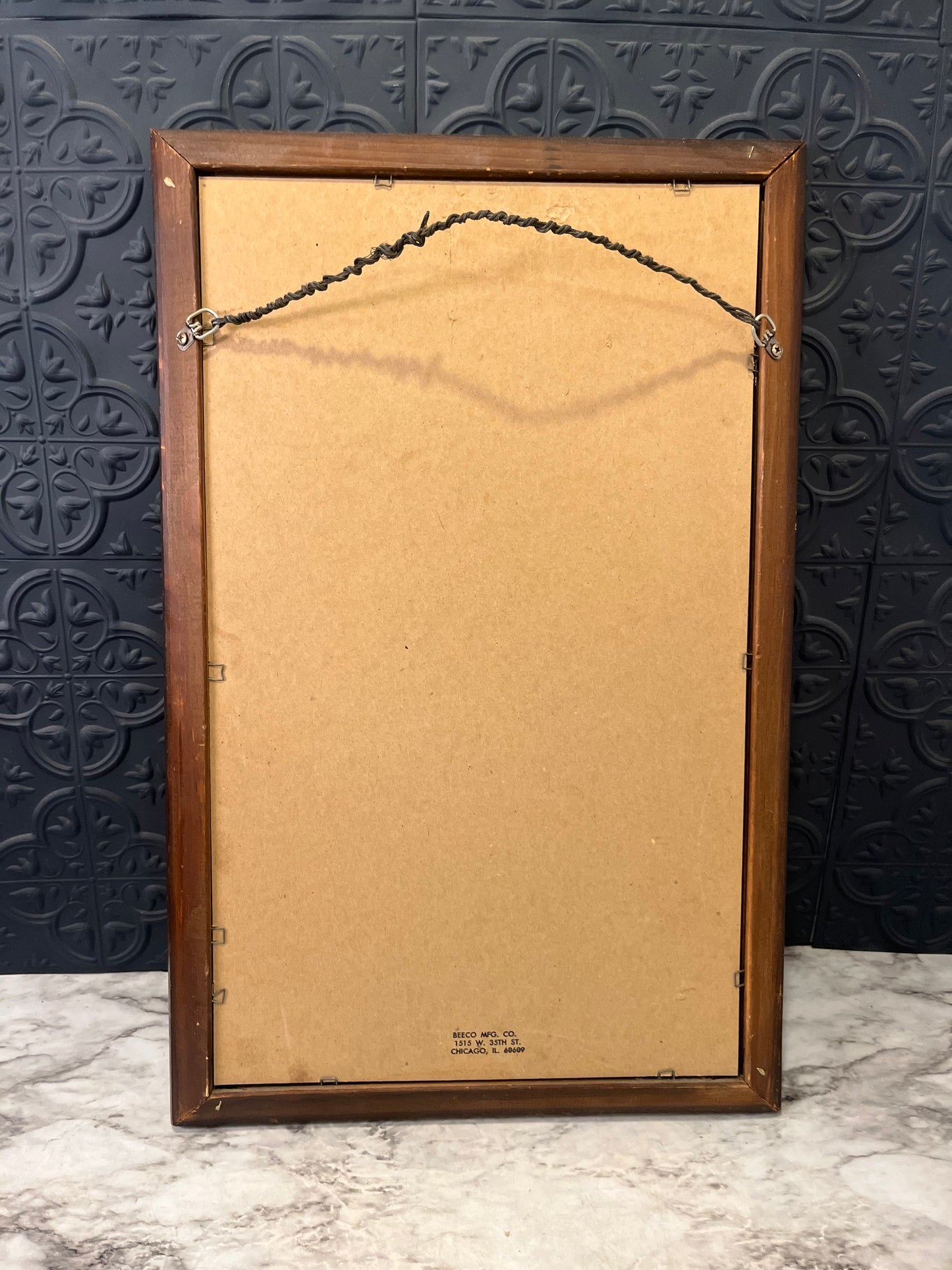 10 x 4 Print of cardinals in Black frame