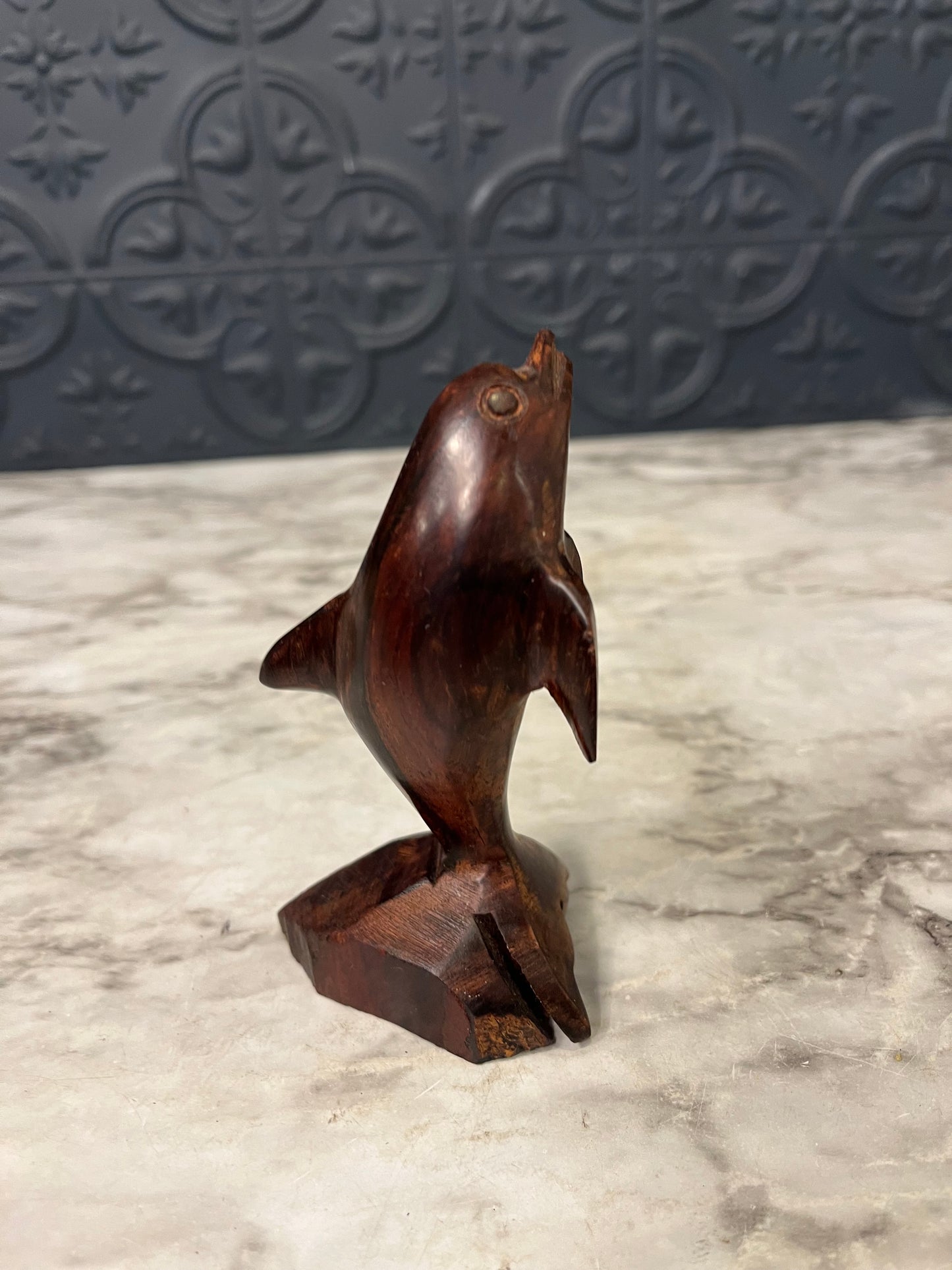 Mini Iron Wood Dolphin