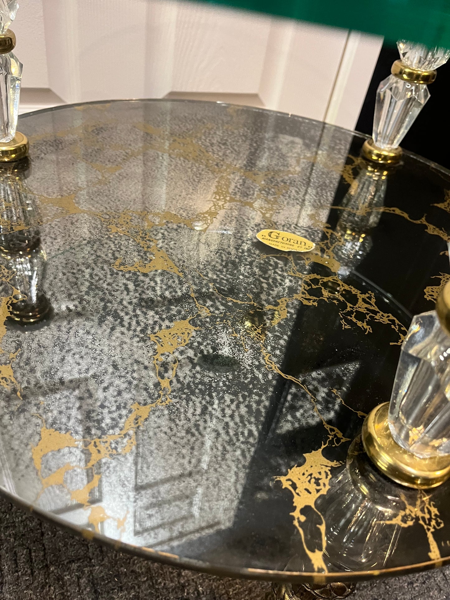 Goran of Belgium Hollywood Regency Side Table