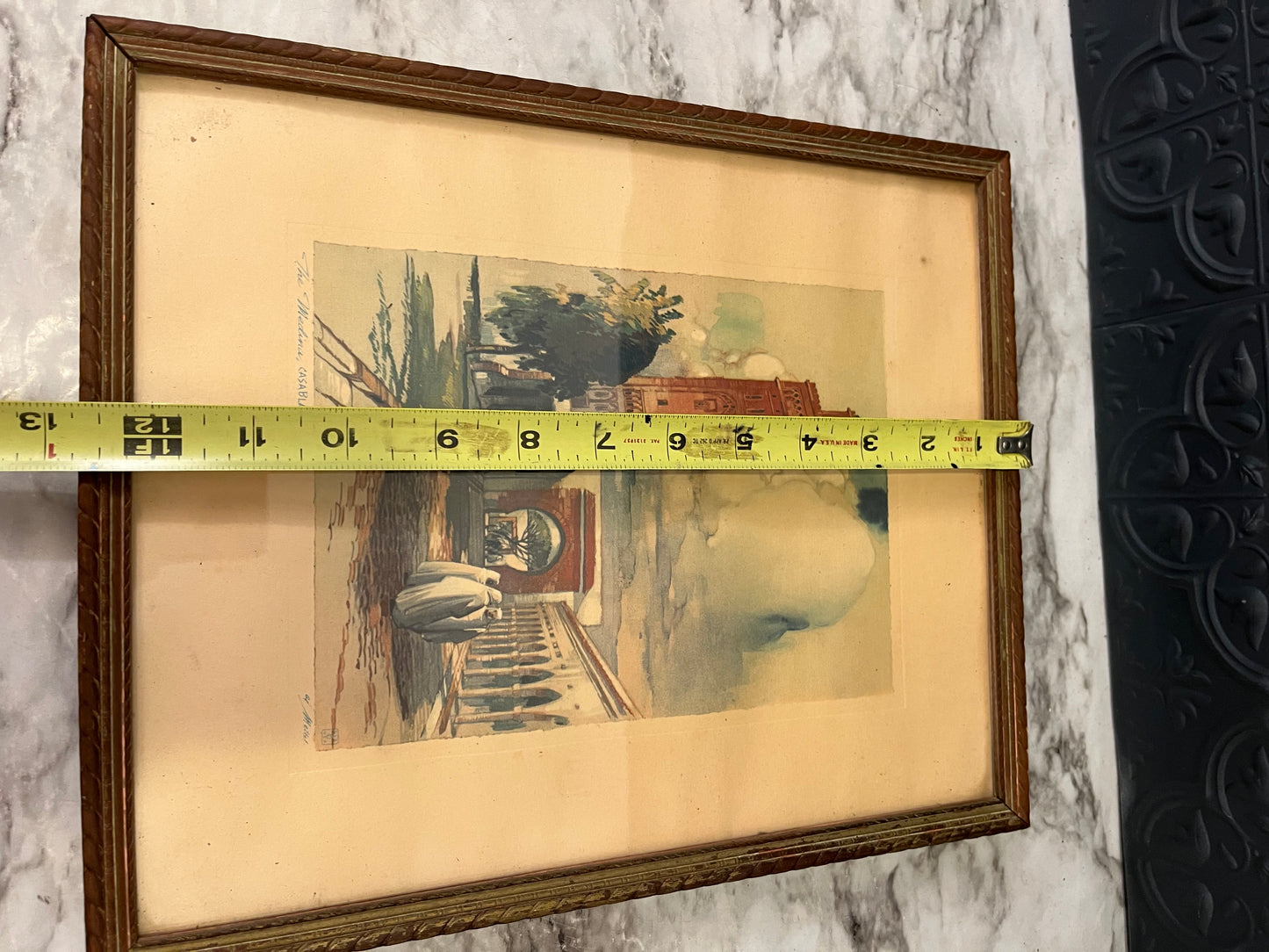 Print of The Koutoubia, Marrakech Frame