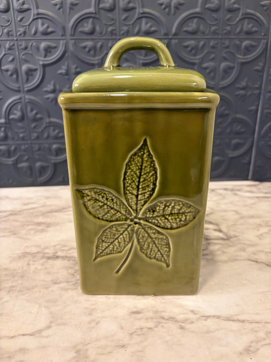 Lillian Vernon Green Canister