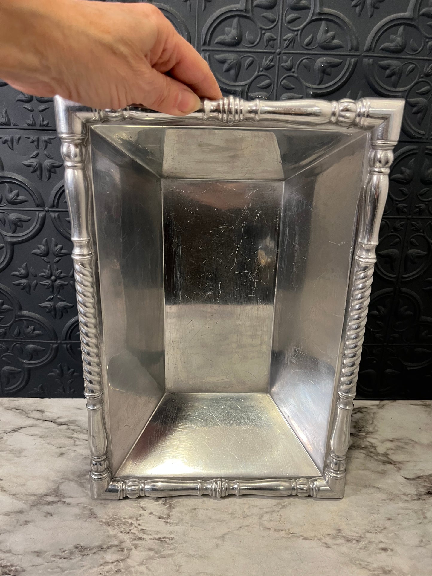 Reed & Barton Silverplate Rectangle Bowl