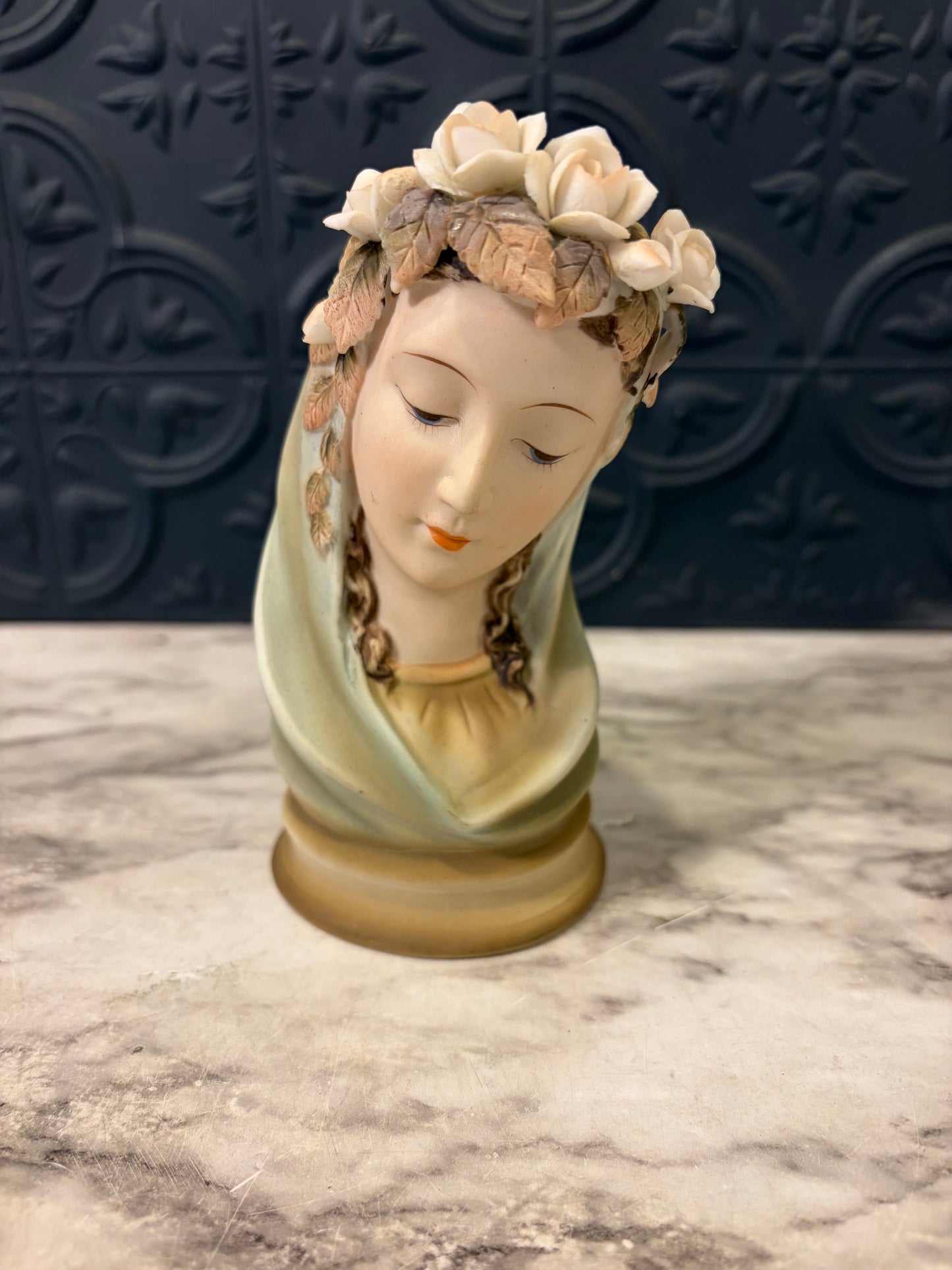 Lefton Madonna Head Figure