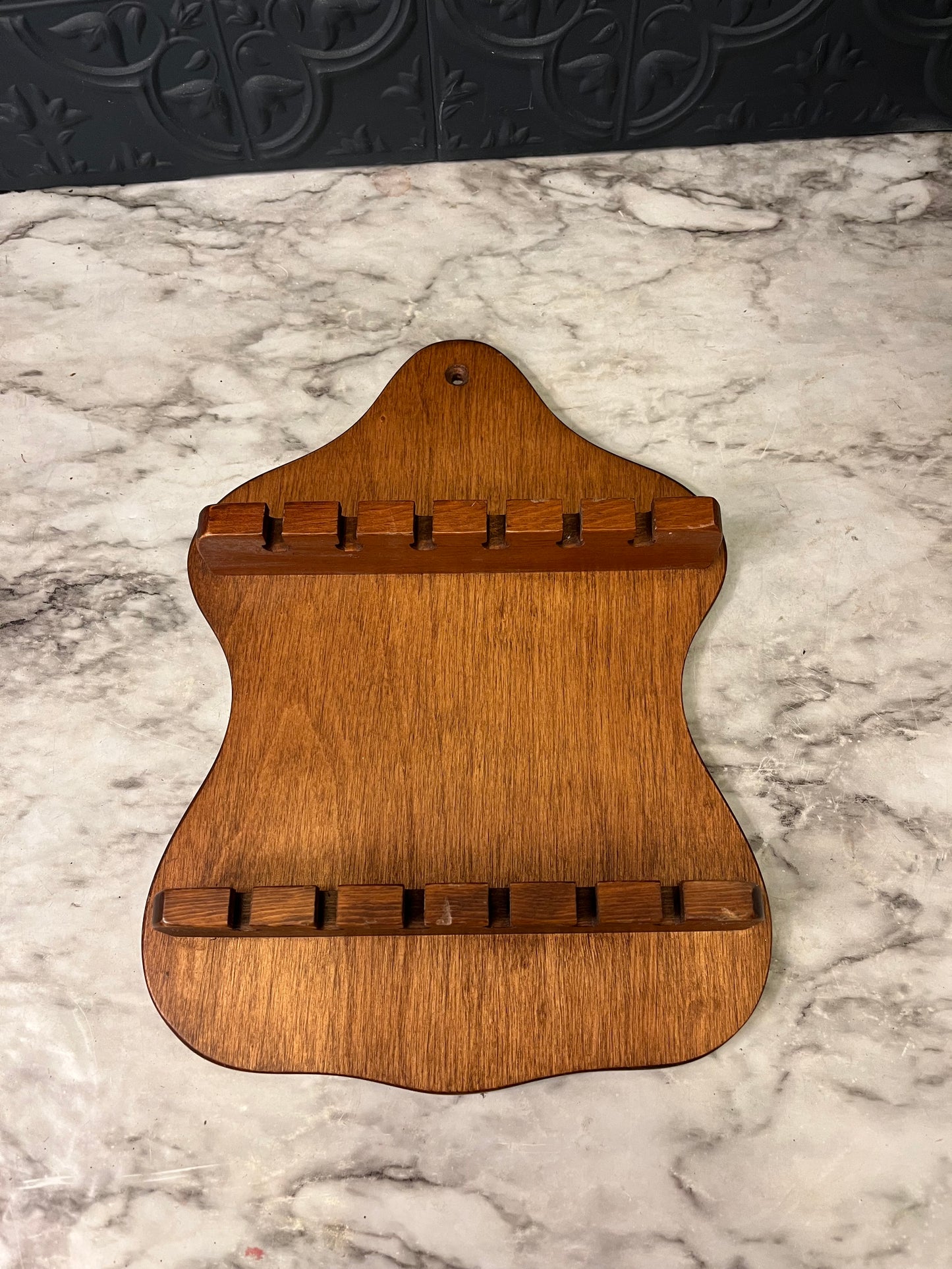 Small Wood Spoon Holder Wall Decor