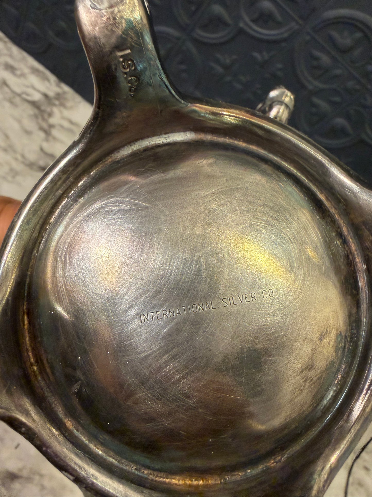 International Silver Co Silver Plate Pitcher