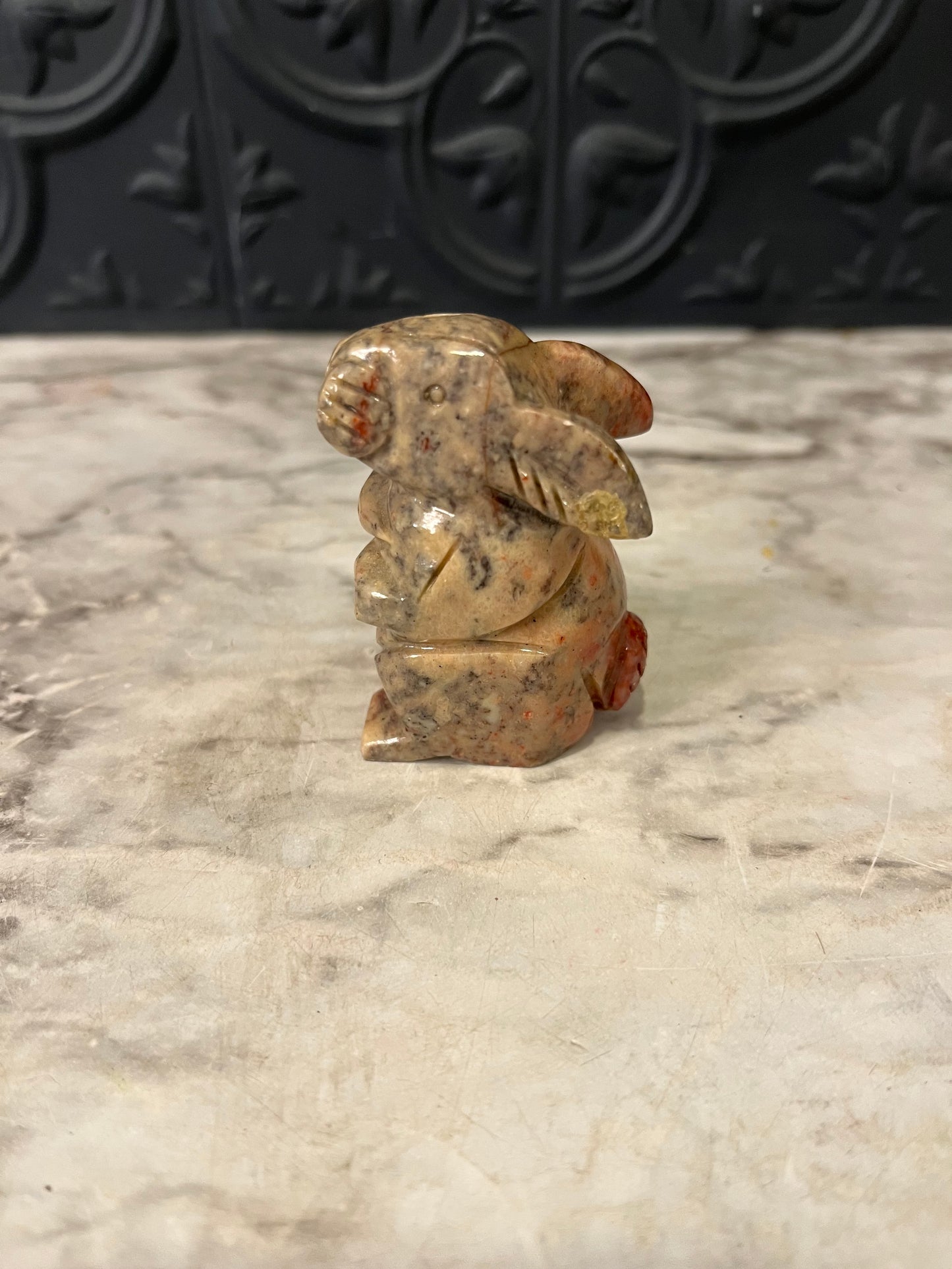 Hand Carved Stone Rabbit