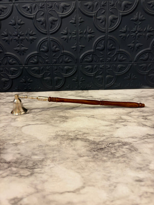 Candle Snuffer with Wood Handle