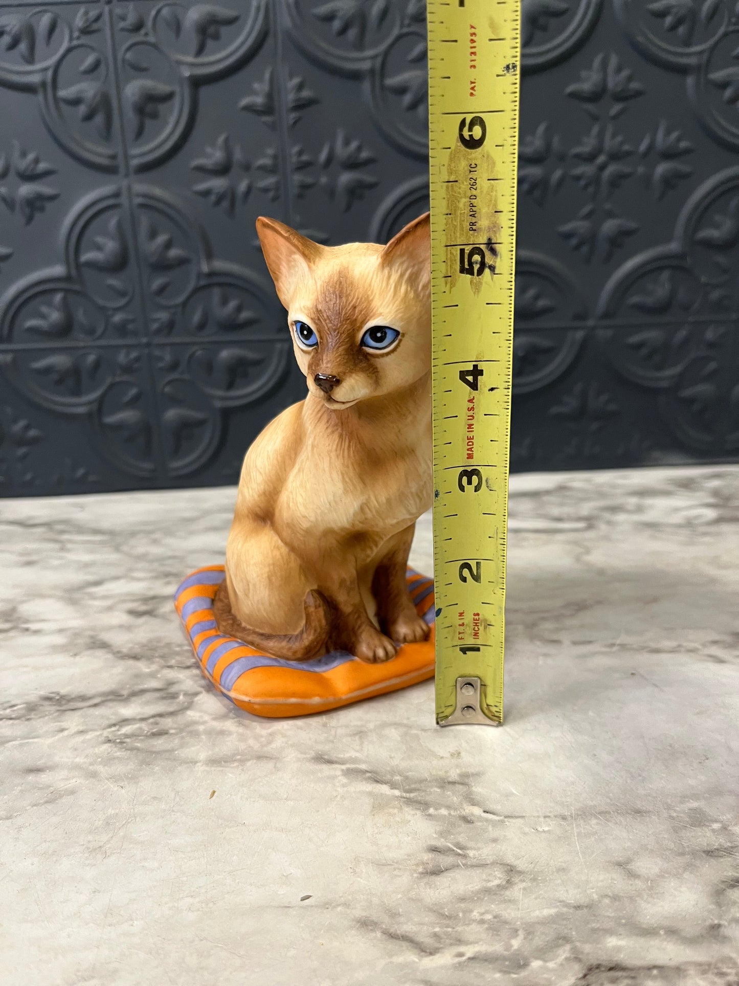 Aldo Fazio Siamese Cat Figurine