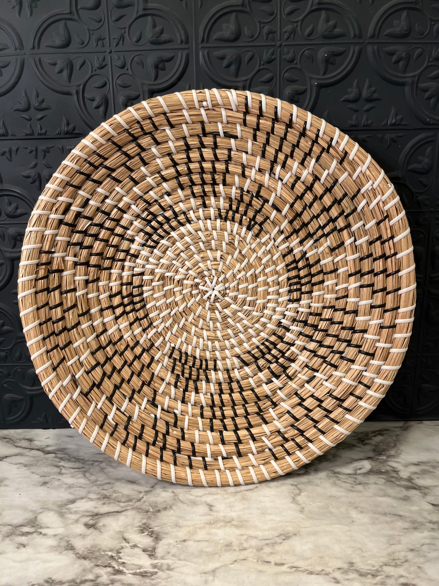 Decorative Wall Basket with Star Design