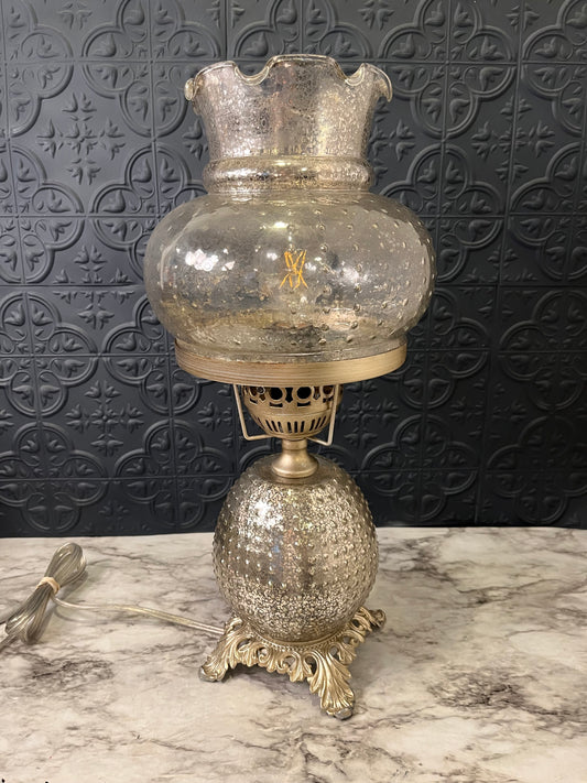 Hurricane Lamp with Dual Light