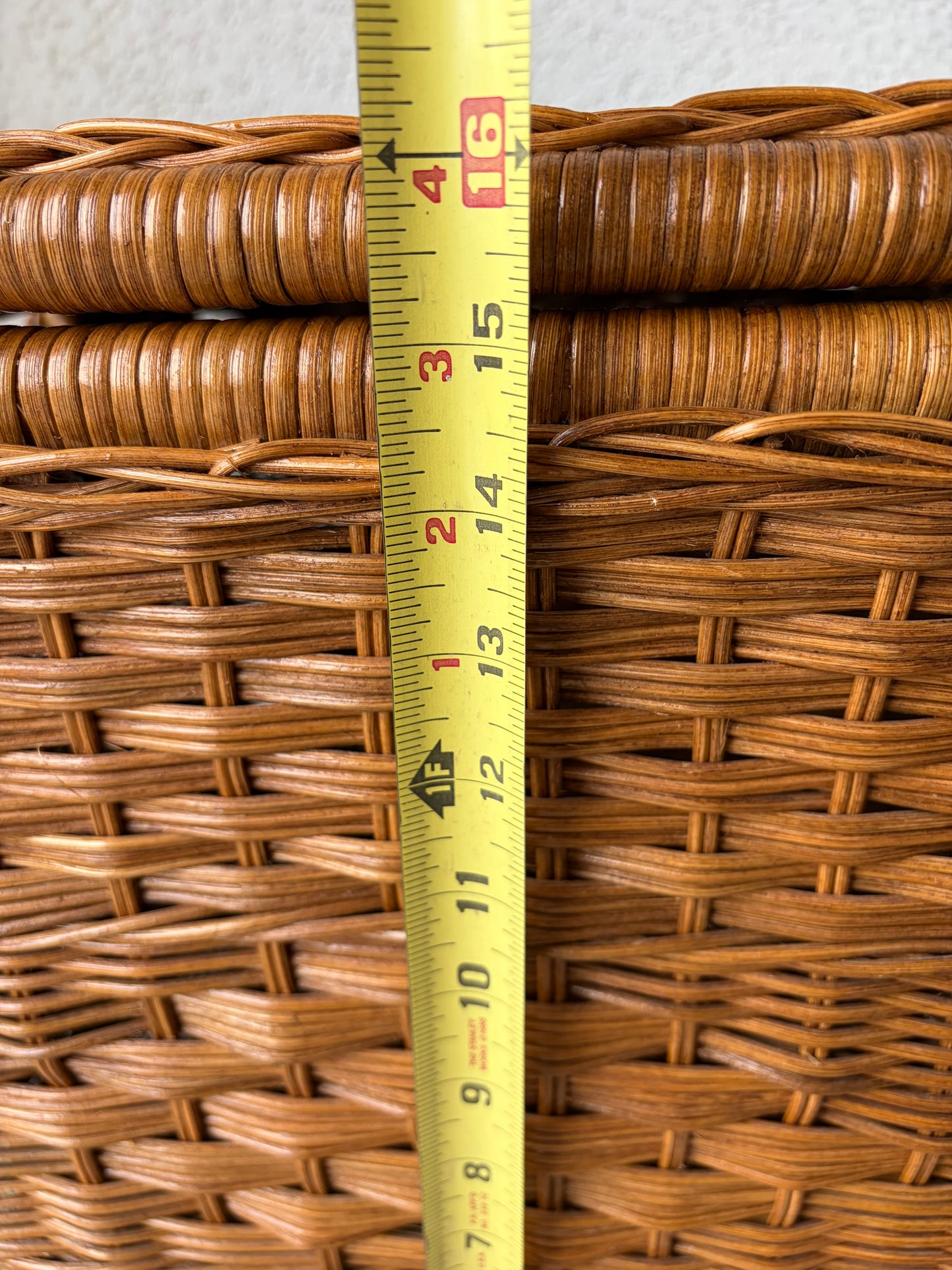 Wicker Basket with Handles