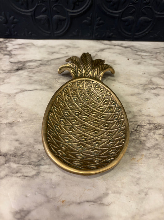 Brass Pinapple Ashtray