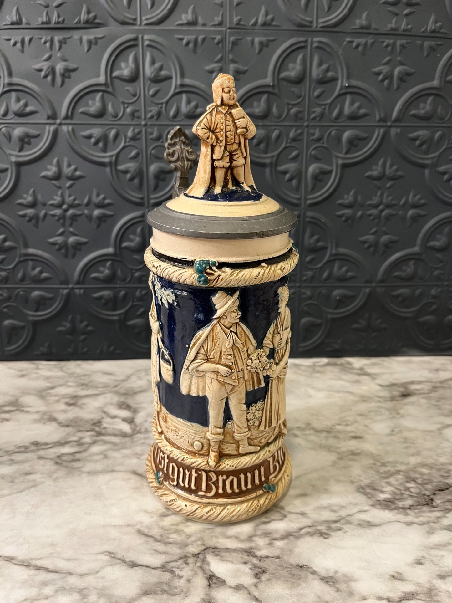 German beer stein