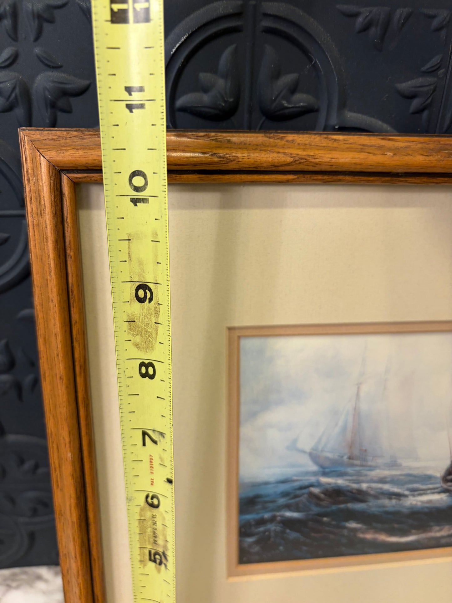 Framed Ships in Choppy Waters