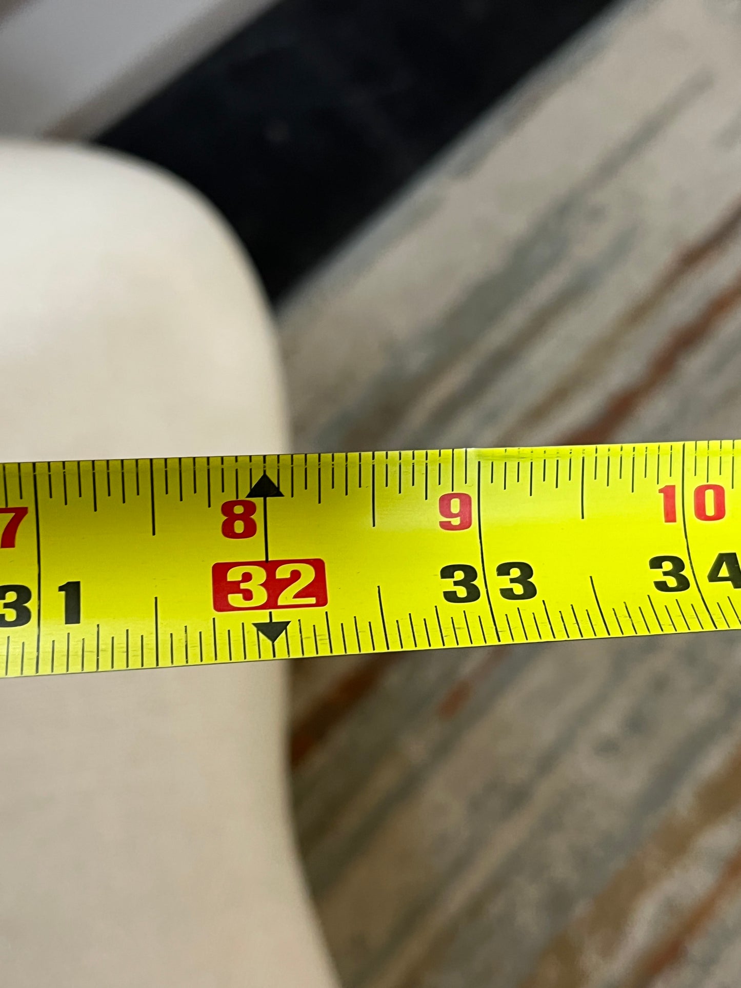 Asymetrical Cream Shell Chair