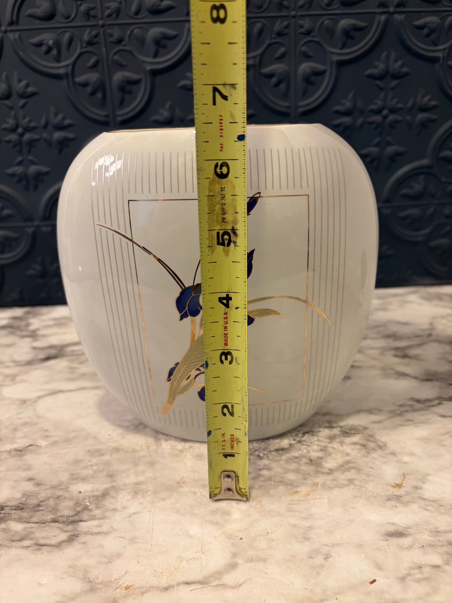Purple Iris Otagiri Vase