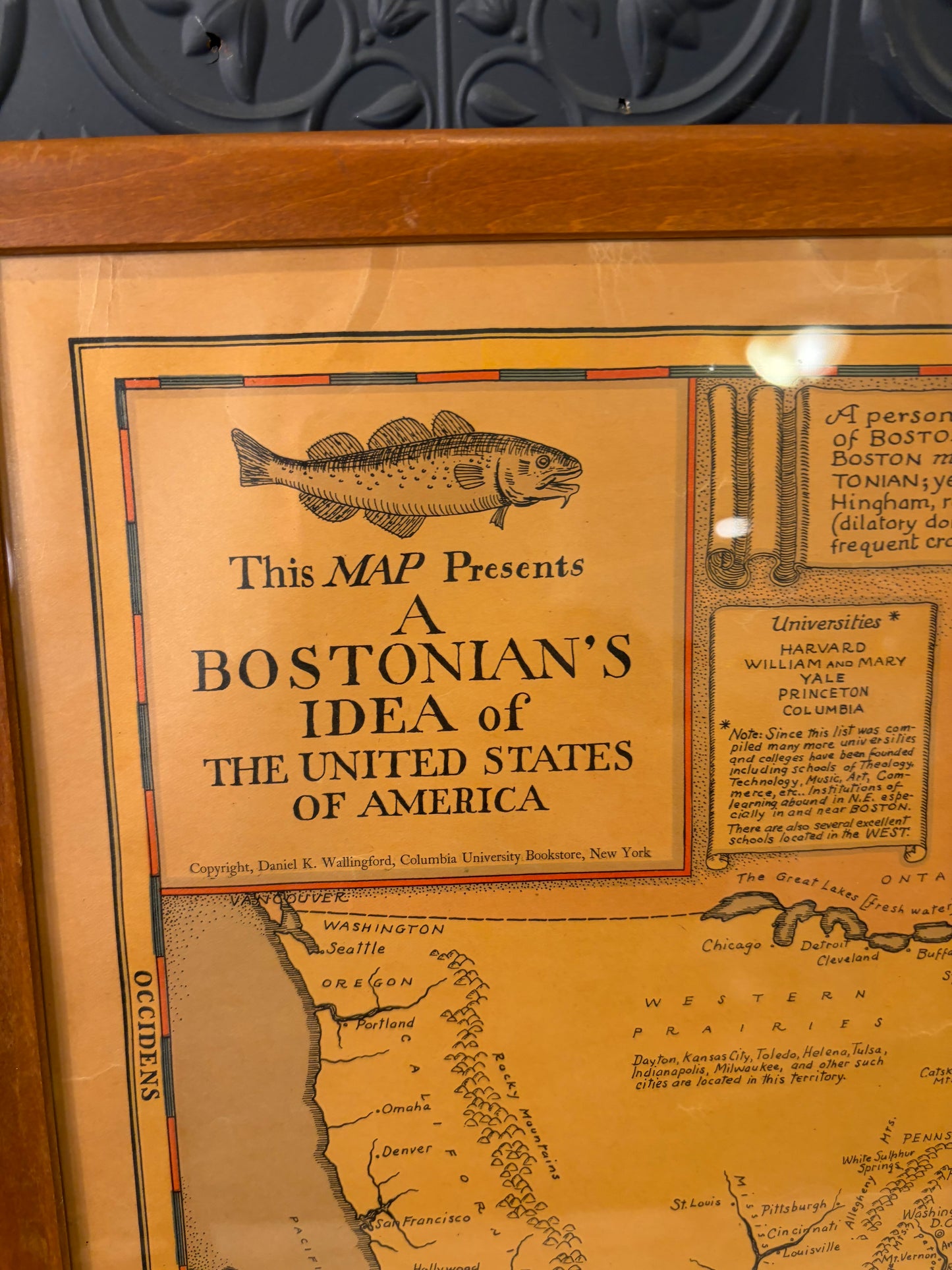 A Bostonian's Idea of the United States of America