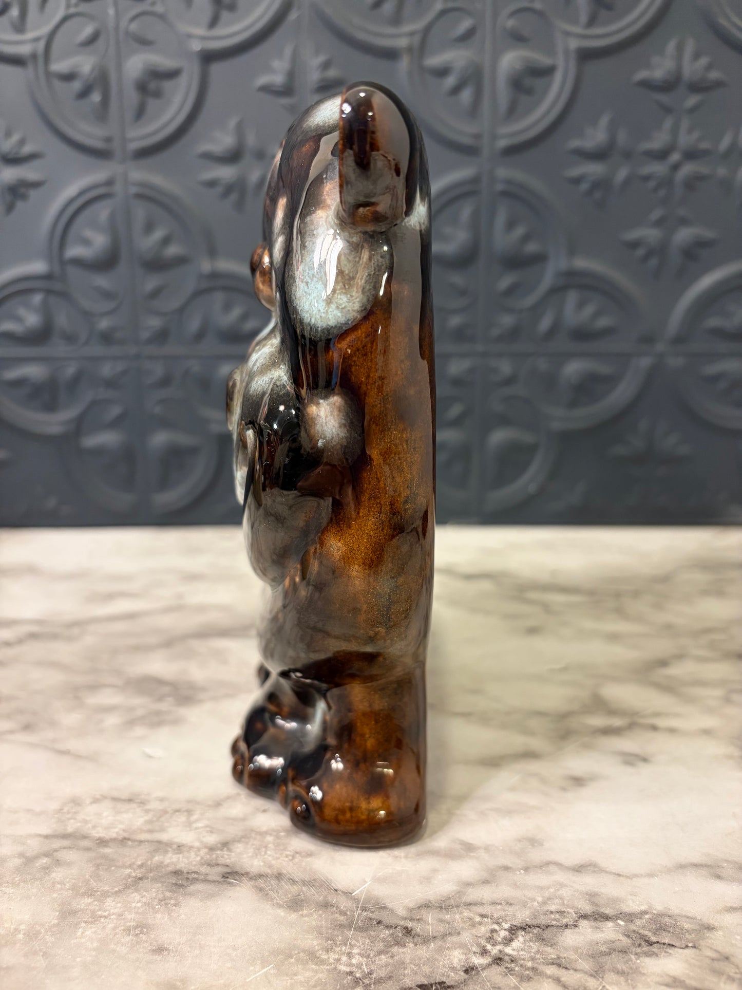Glazed Ceramic Hippo