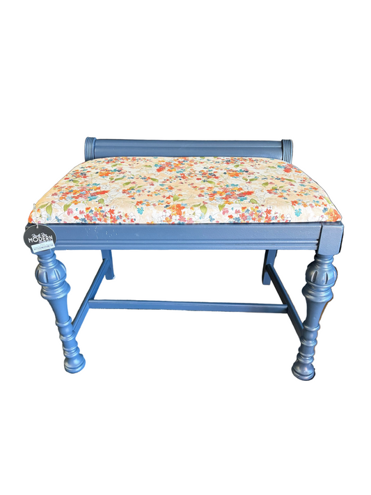 Vintage Vanity Bench Refinished