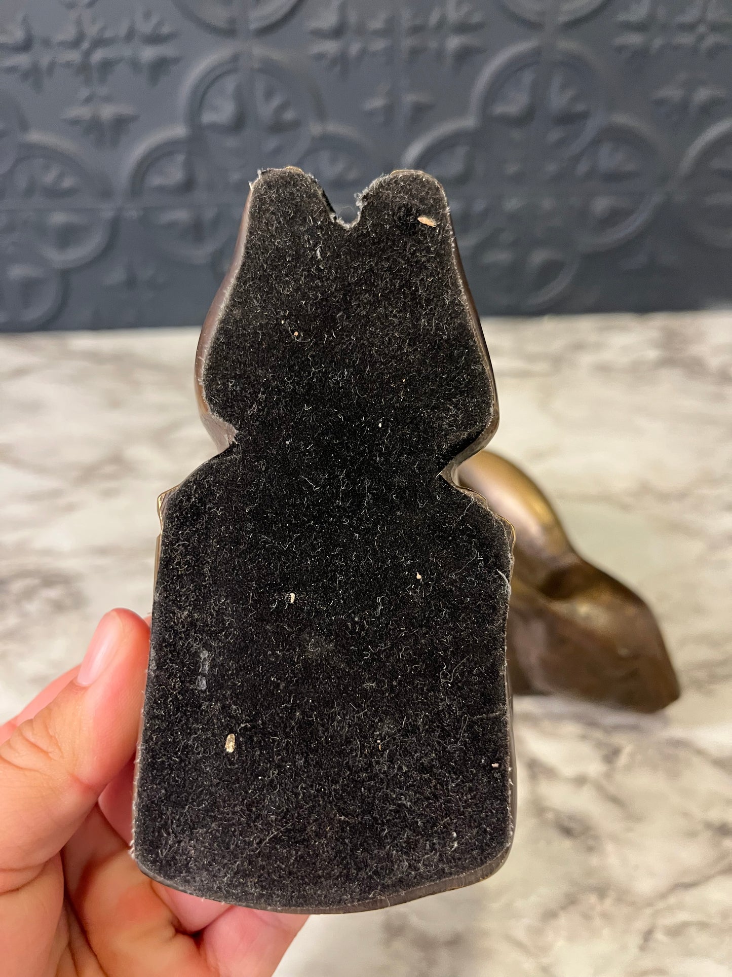 Brass Bunny Trinket Box
